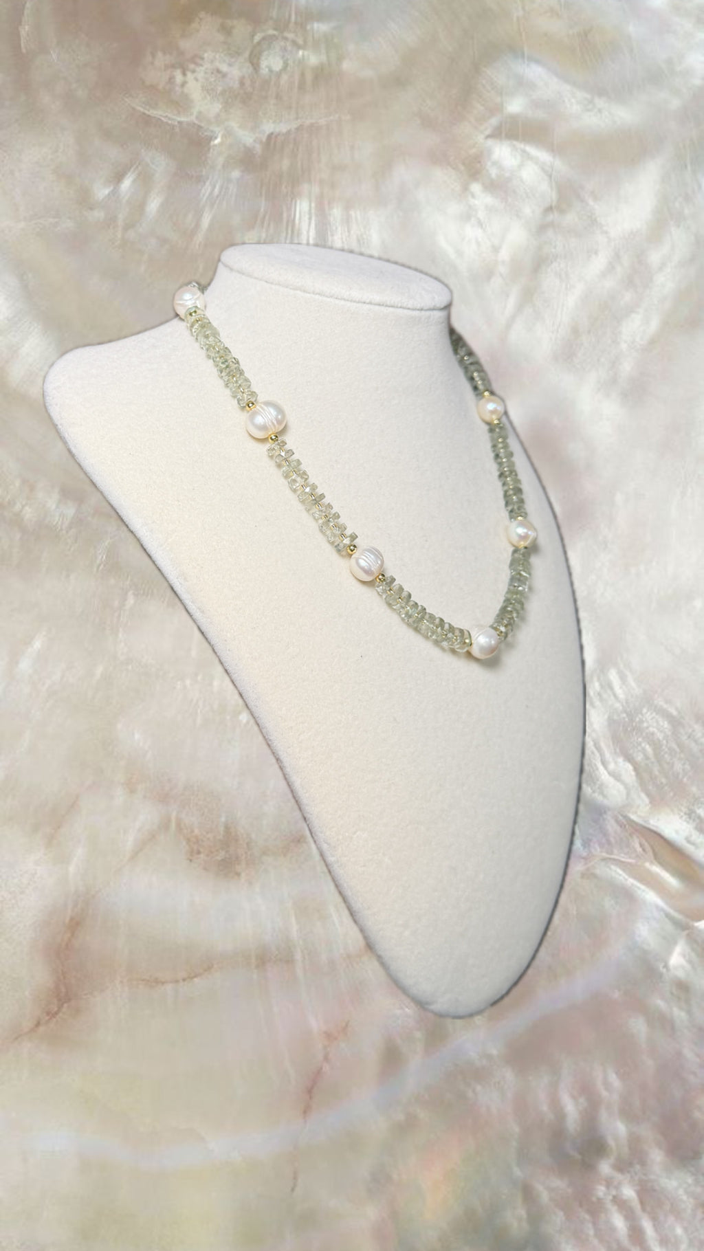 Pearl-Amethyst Necklace