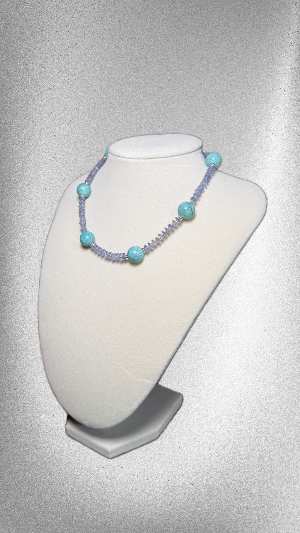 Blue-Tanzanite Necklace