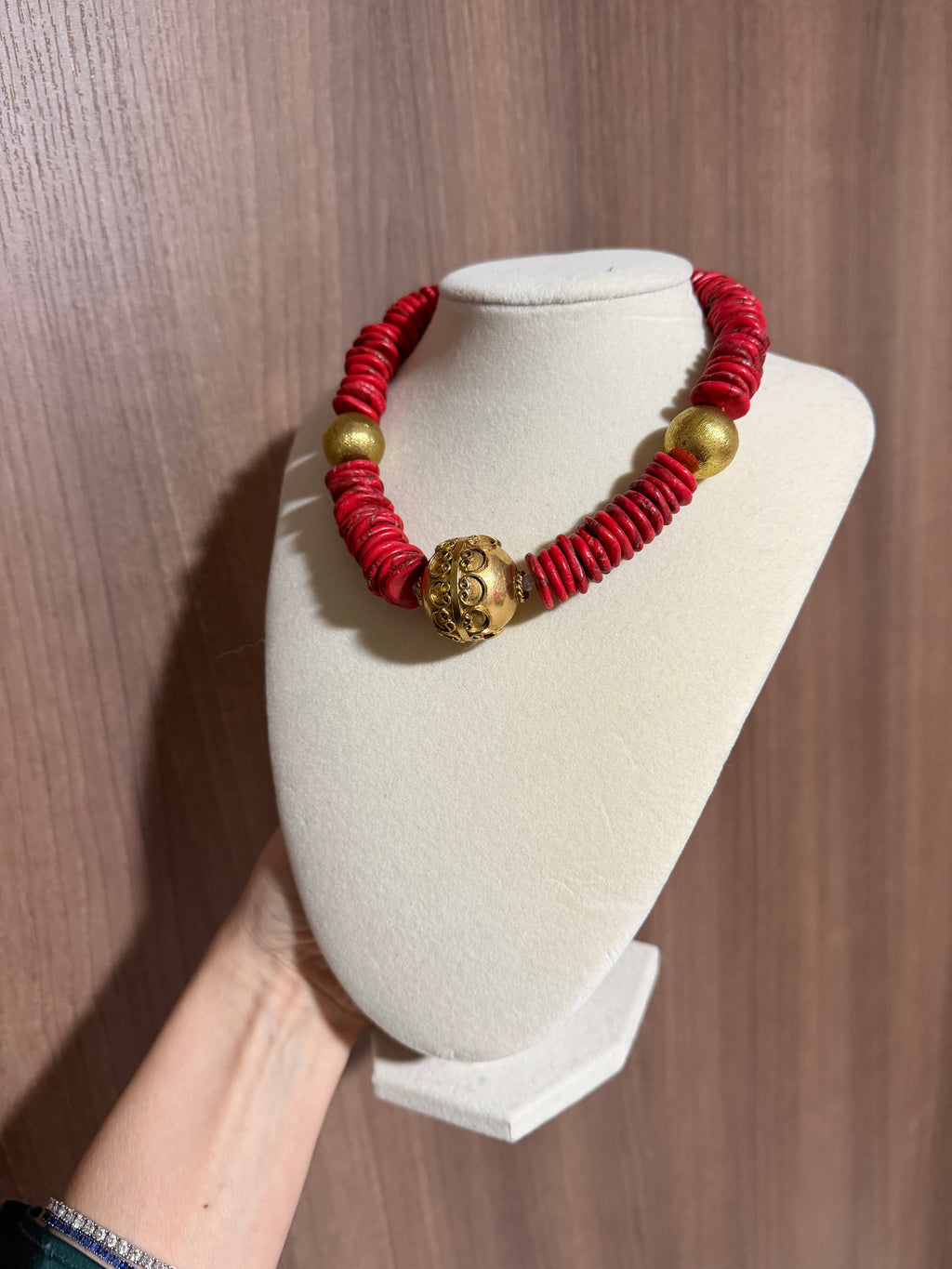 Red Festive Necklace