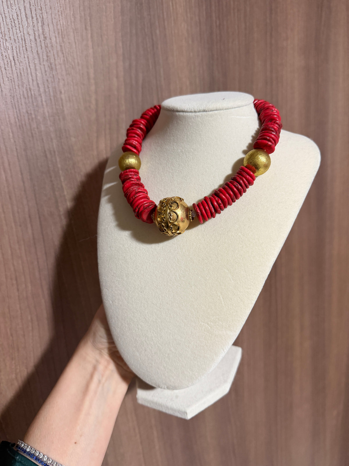 Red Festive Necklace