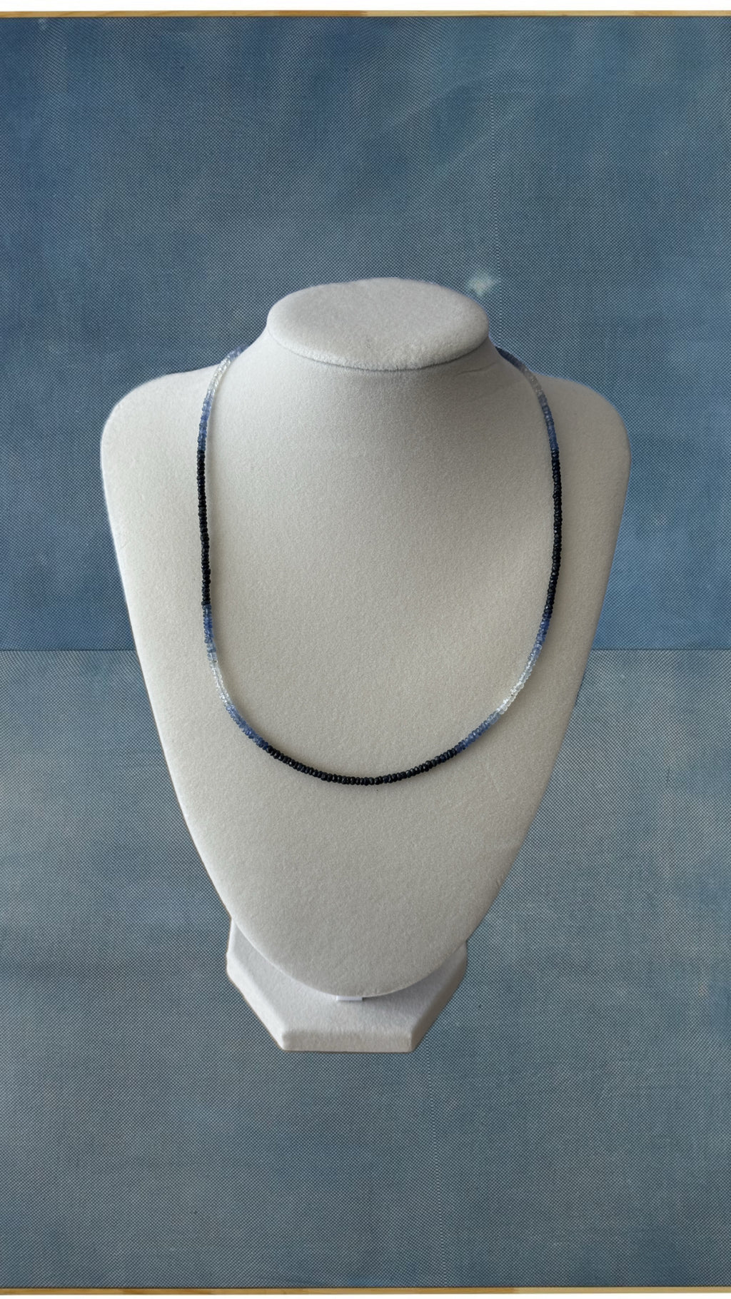 Ómbre Blue Sapphire Necklace