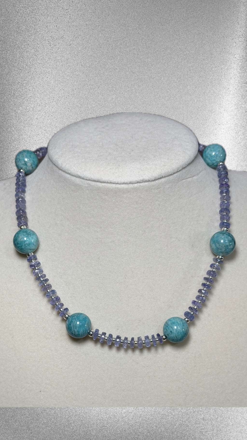 Blue-Tanzanite Necklace