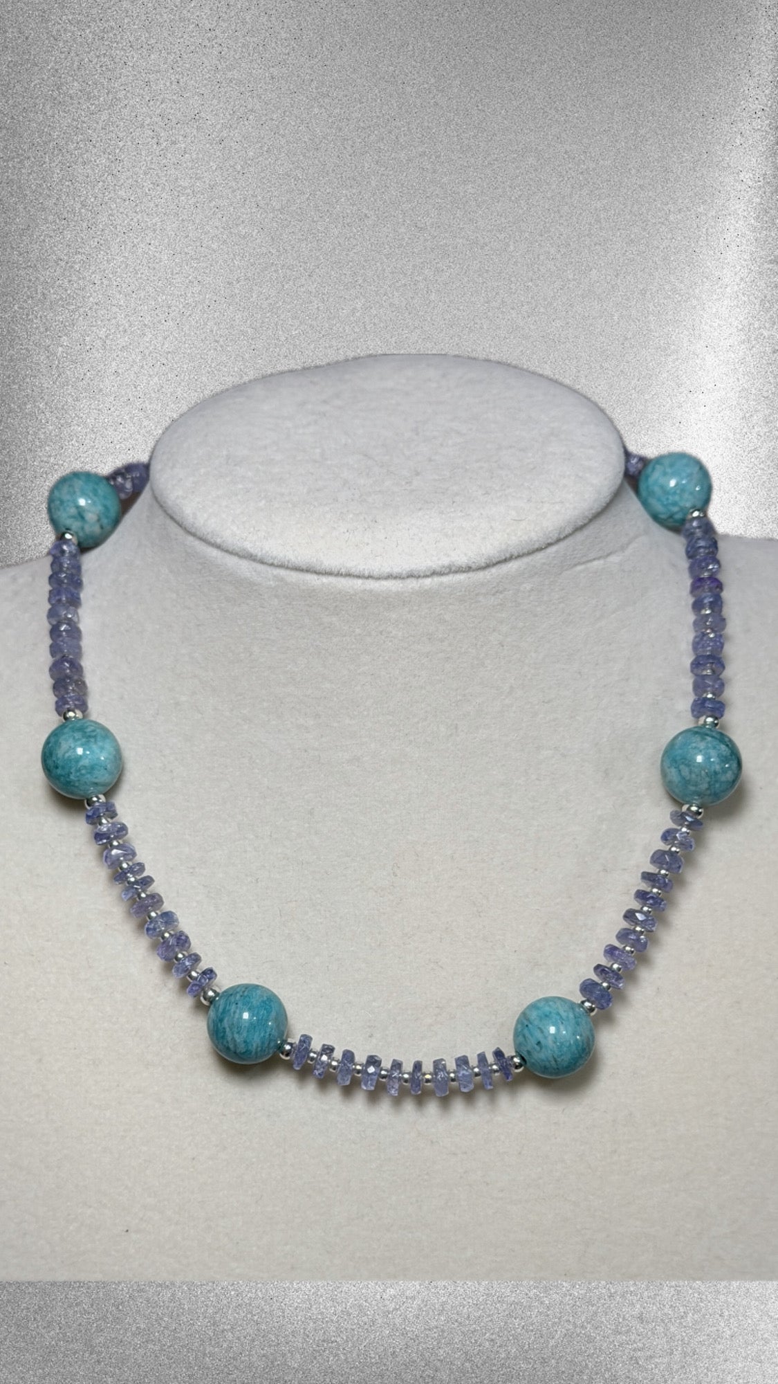 Blue-Tanzanite Necklace