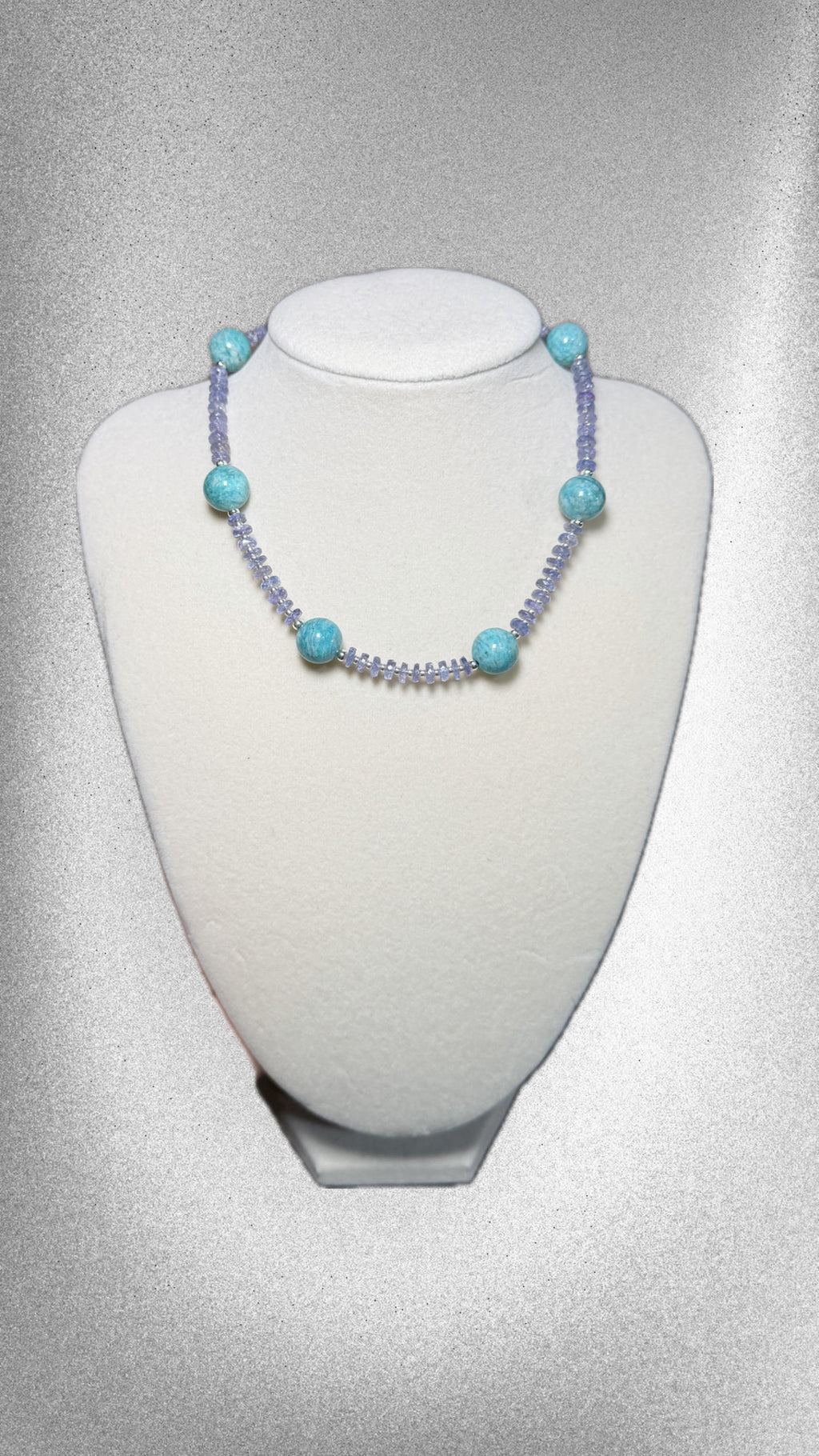 Blue-Tanzanite Necklace
