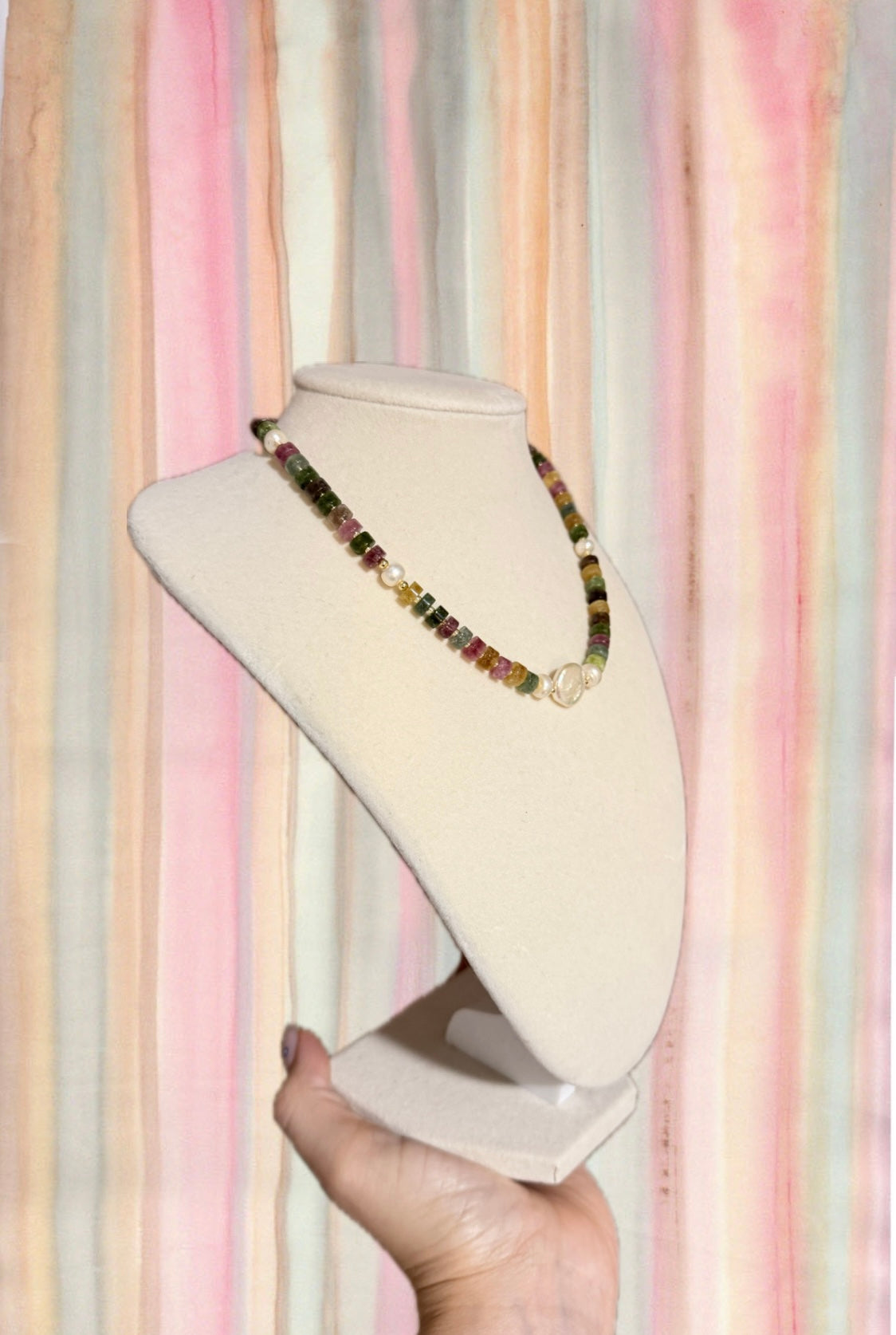 Multicolor Jade Necklace