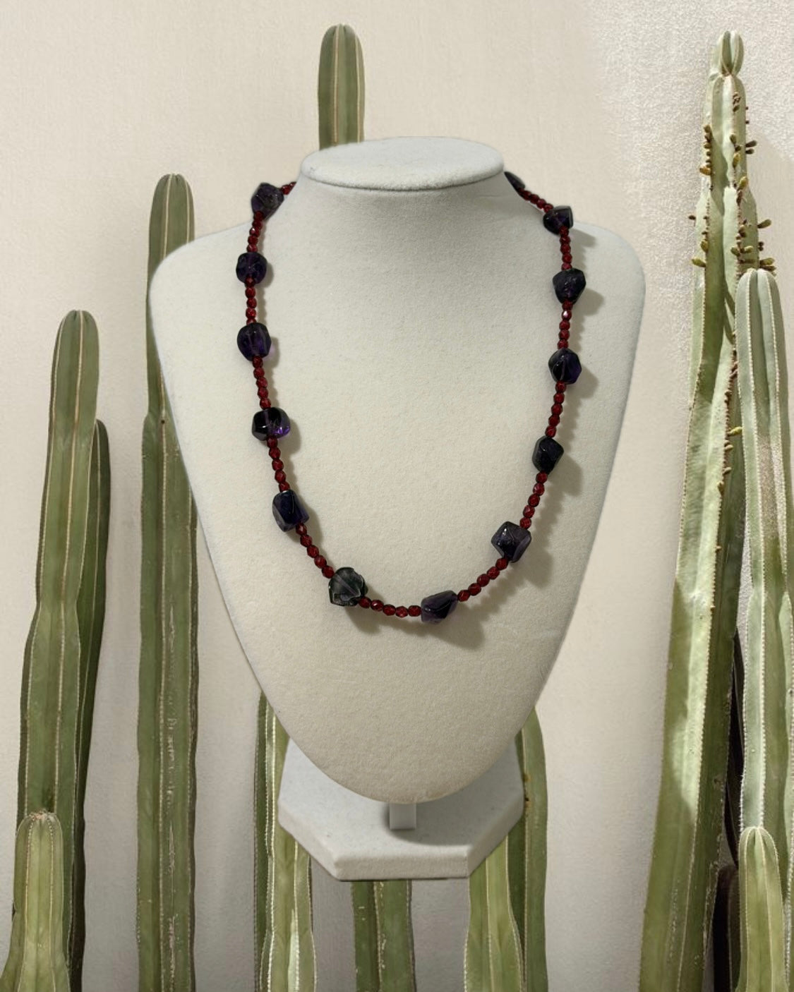 Purple Amethyst Necklace
