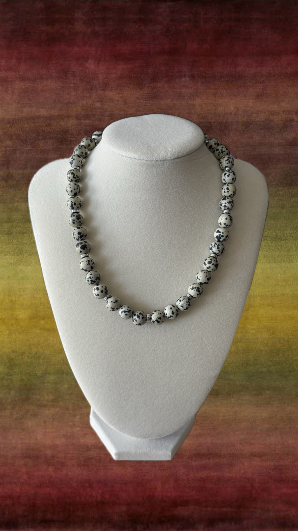 Dalmation Jasper Necklace