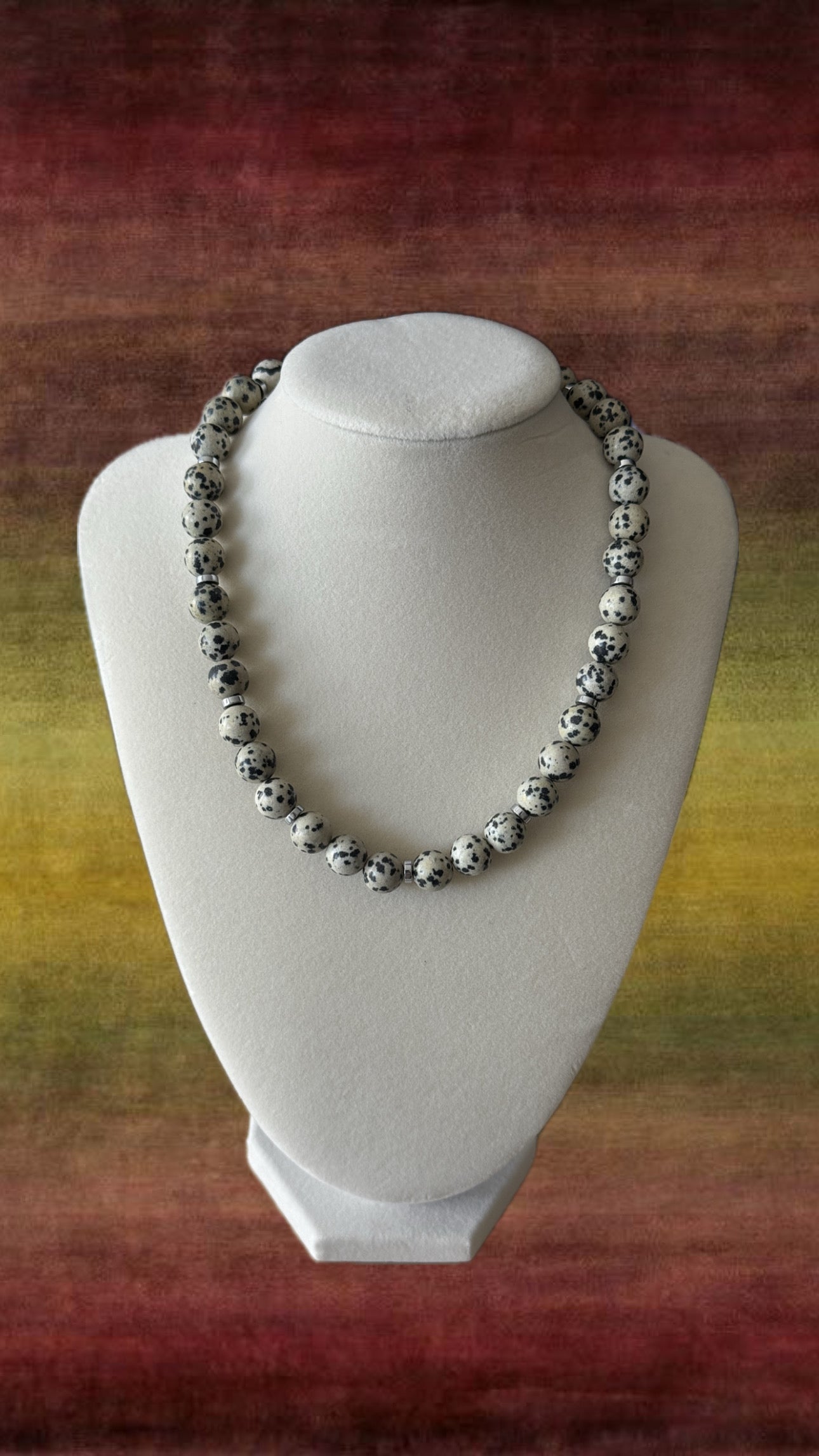 Dalmation Jasper Necklace