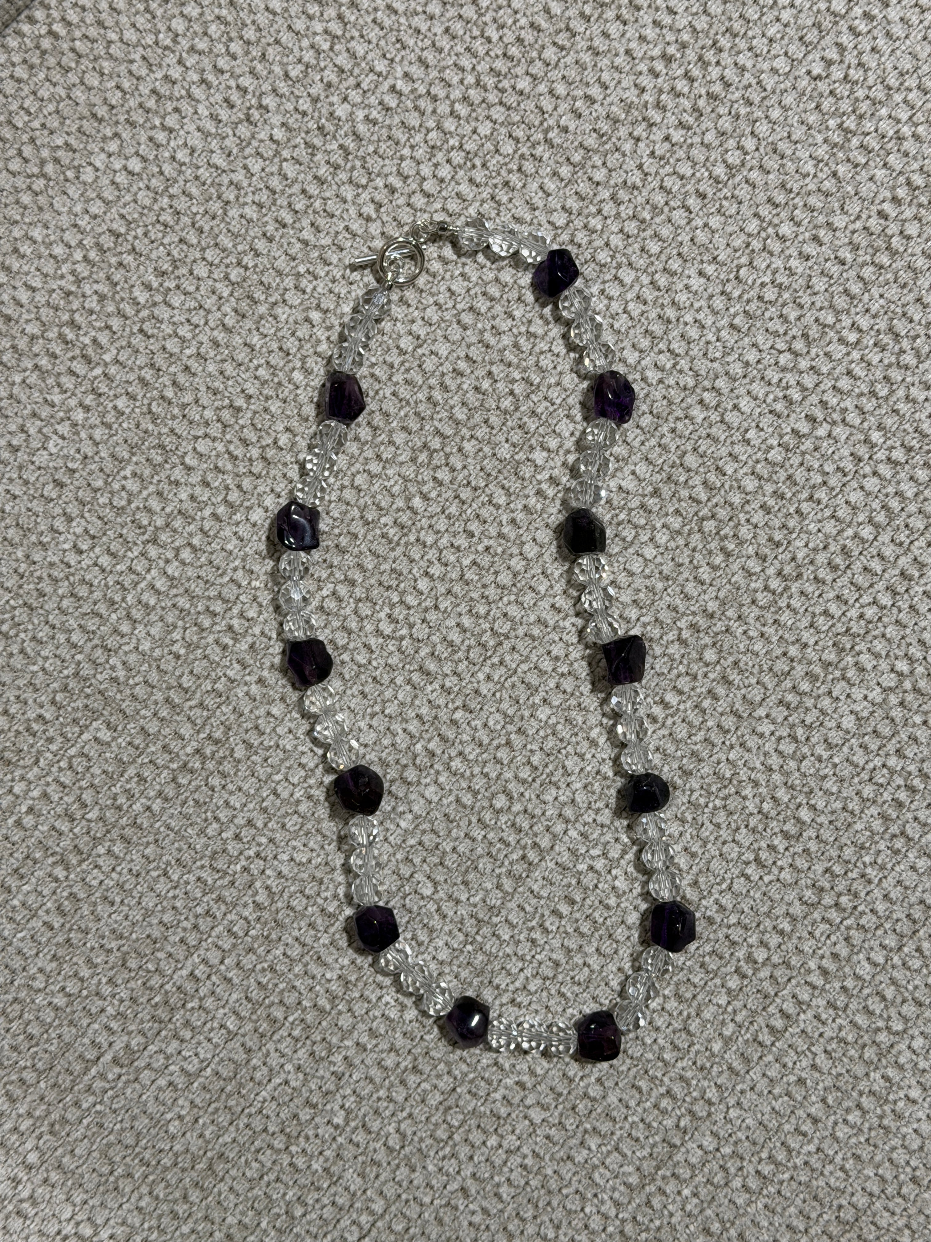Purple Amethyst Necklace