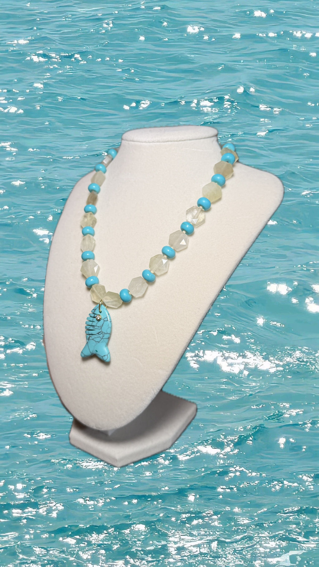 Marine Yellow Necklace
