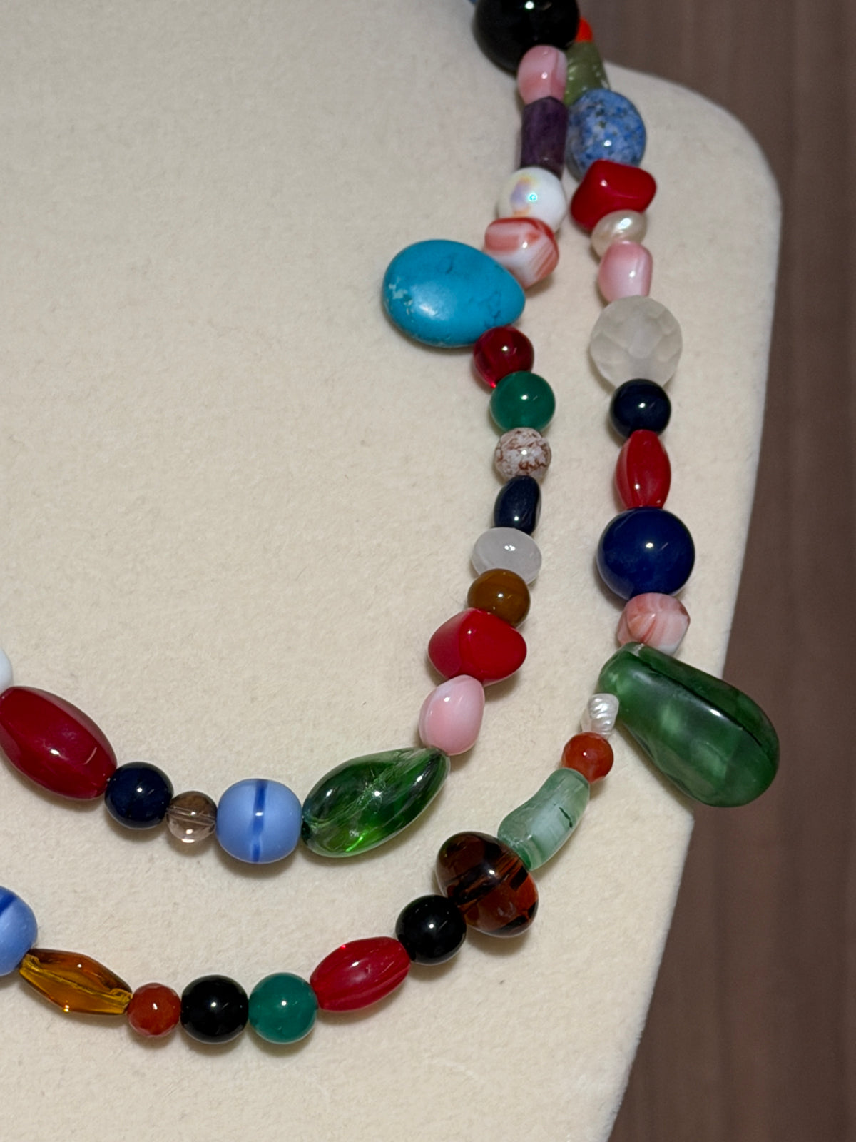 Mismatched Rainbow Necklace