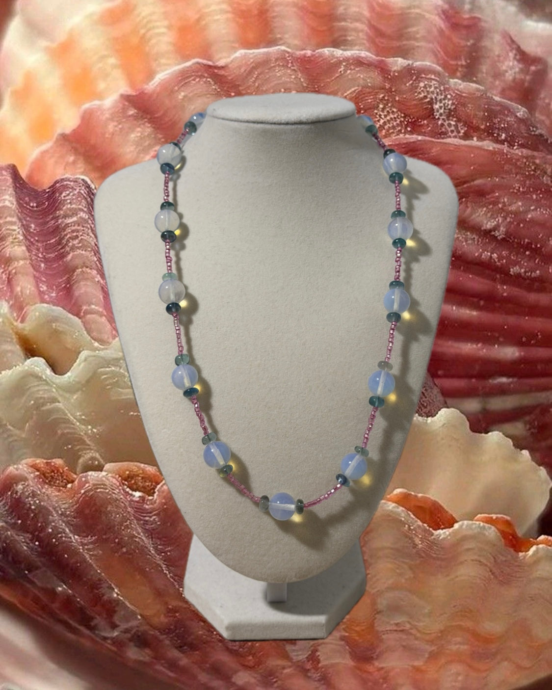 Pink Opalite Necklace