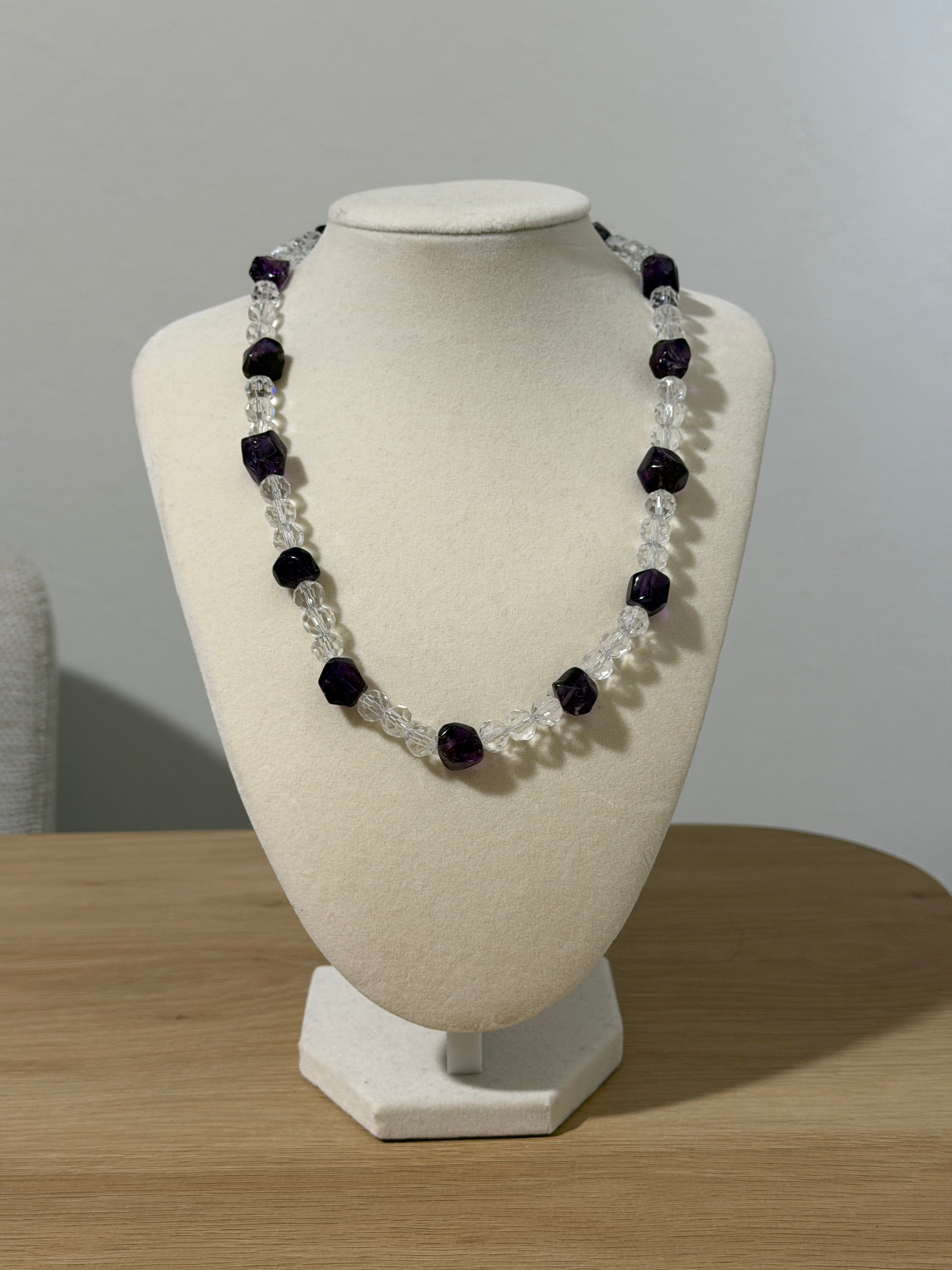 Purple Amethyst Necklace
