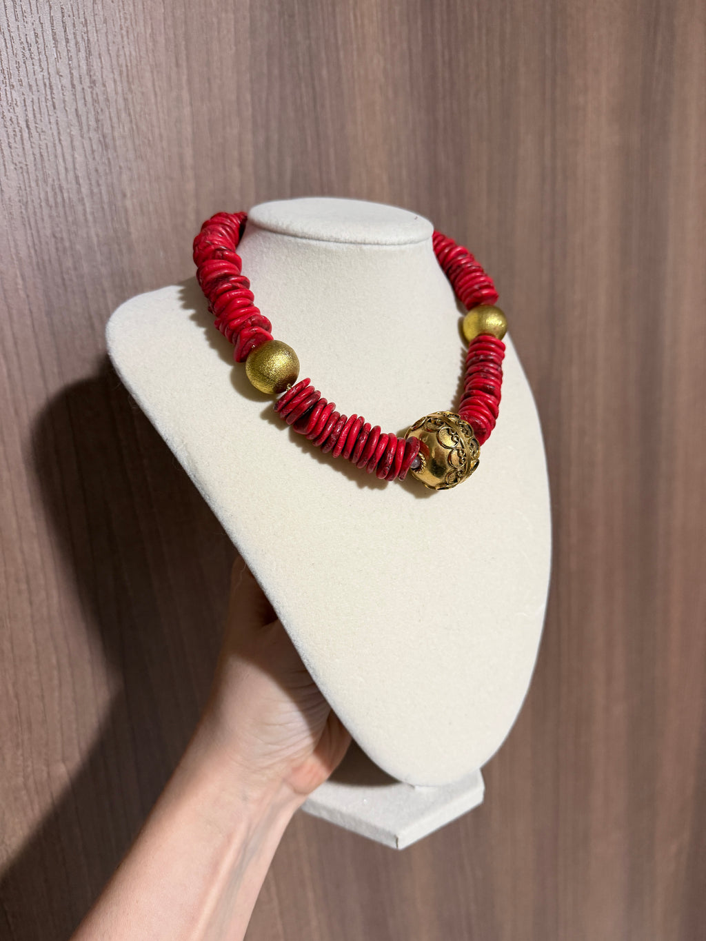 Red Festive Necklace