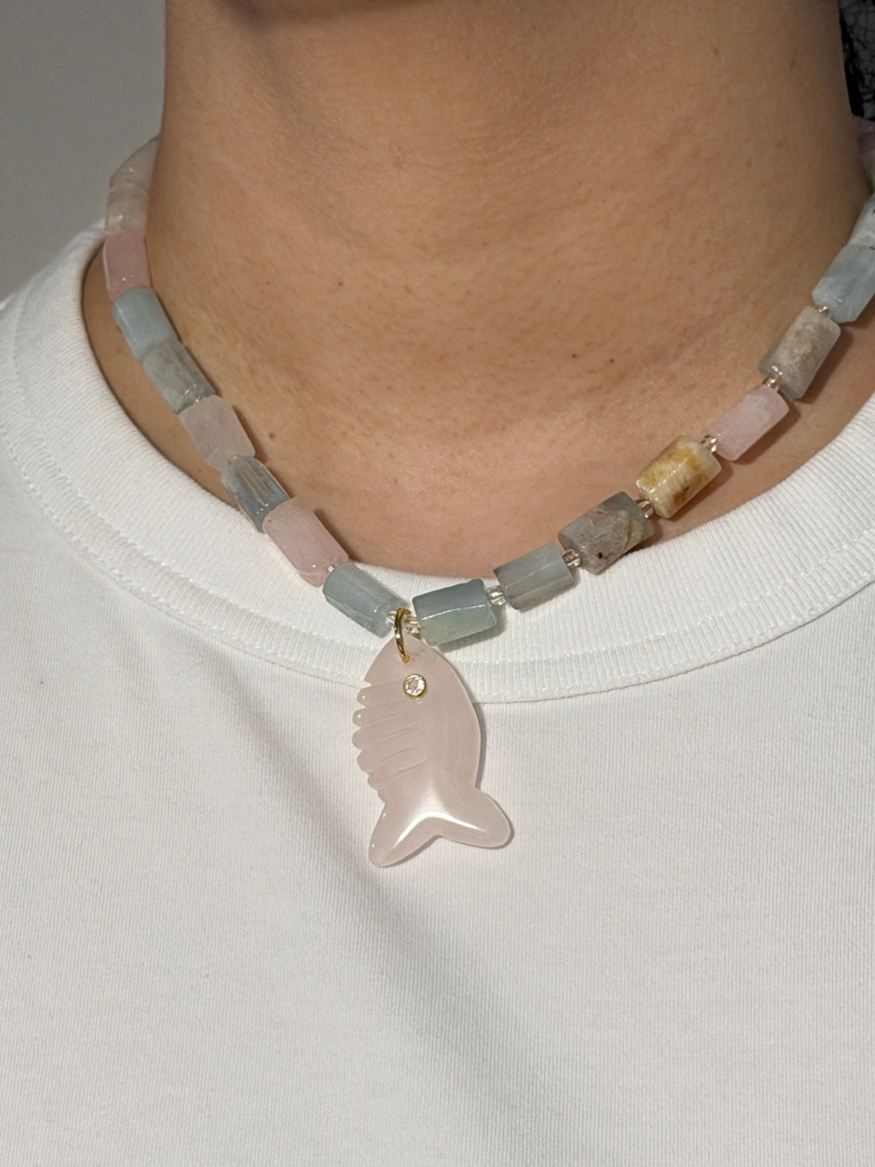 Pastel Morganite Necklace