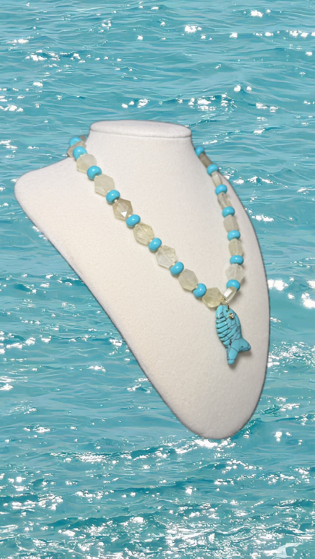 Marine Yellow Necklace