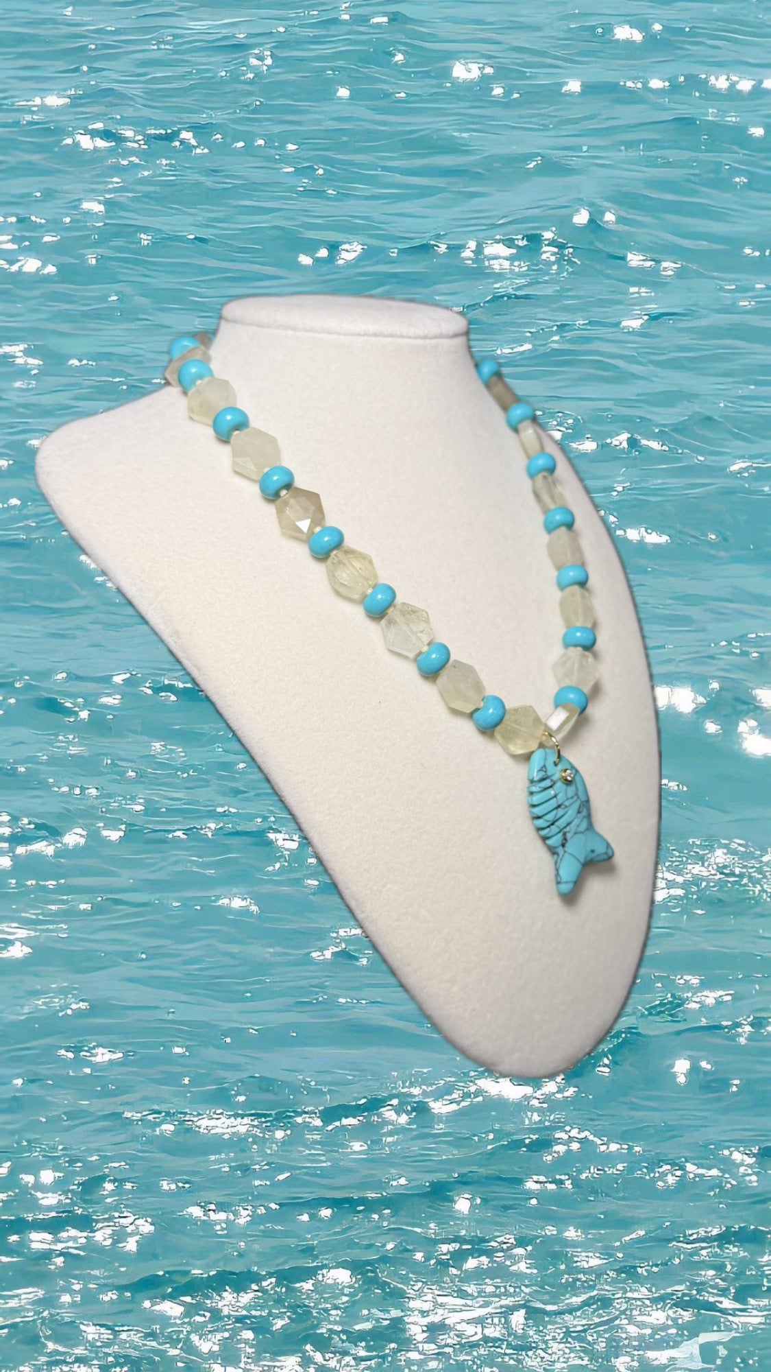 Marine Yellow Necklace