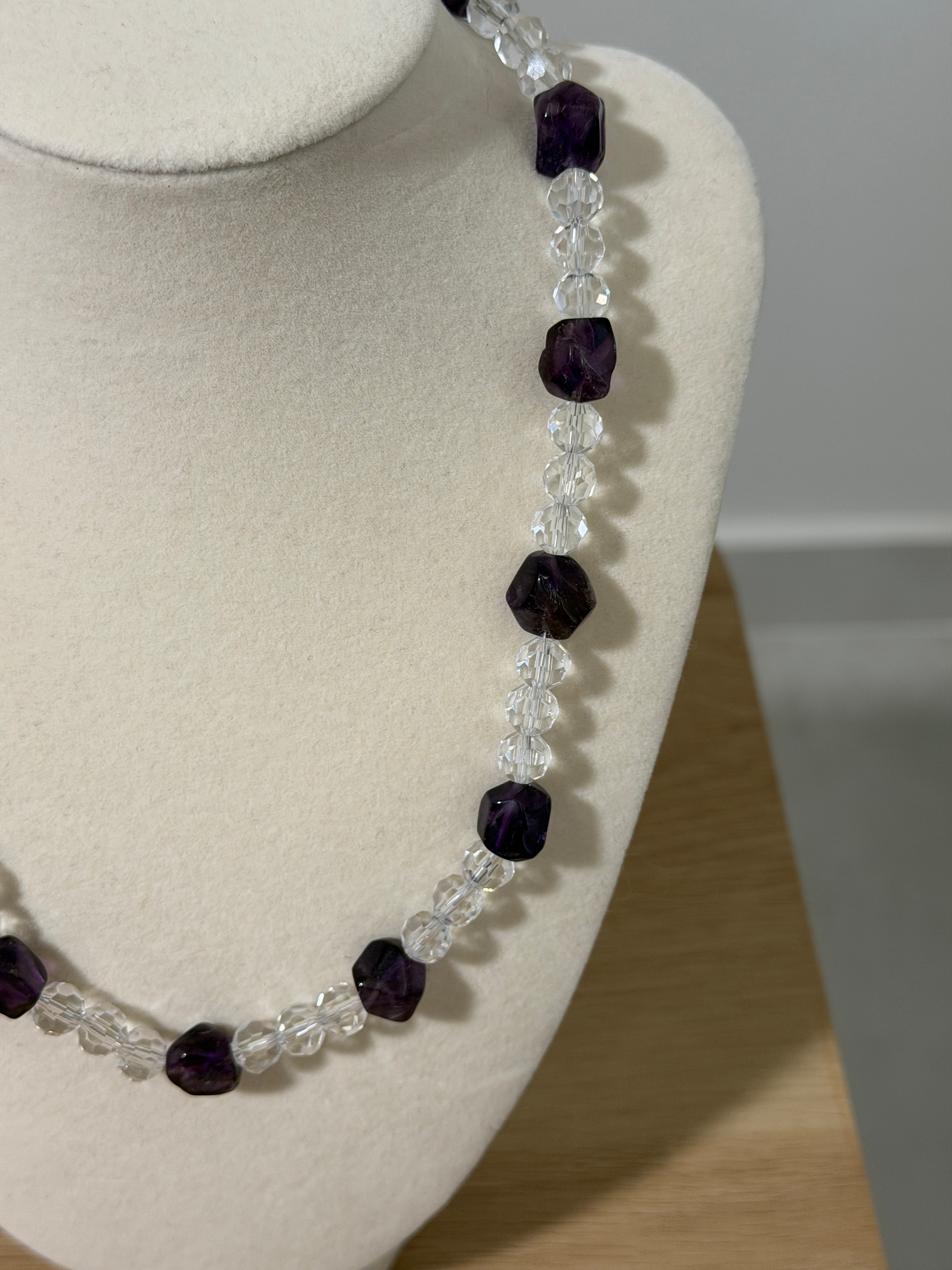 Purple Amethyst Necklace