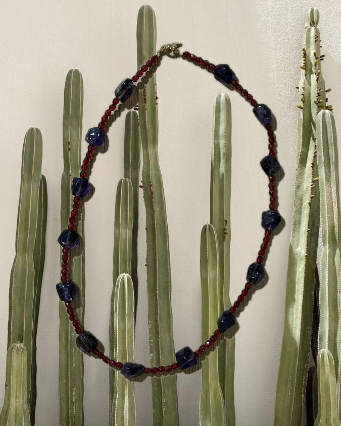 Purple Amethyst Necklace