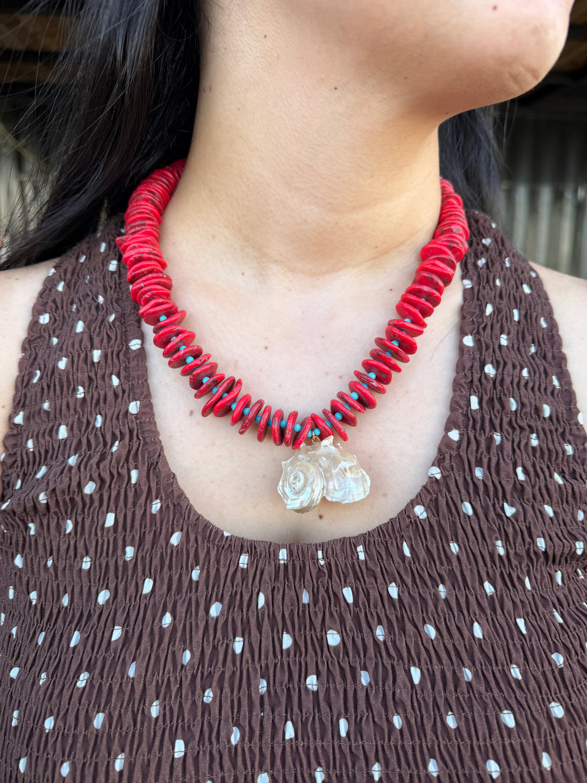 Aqua Sunset Necklace
