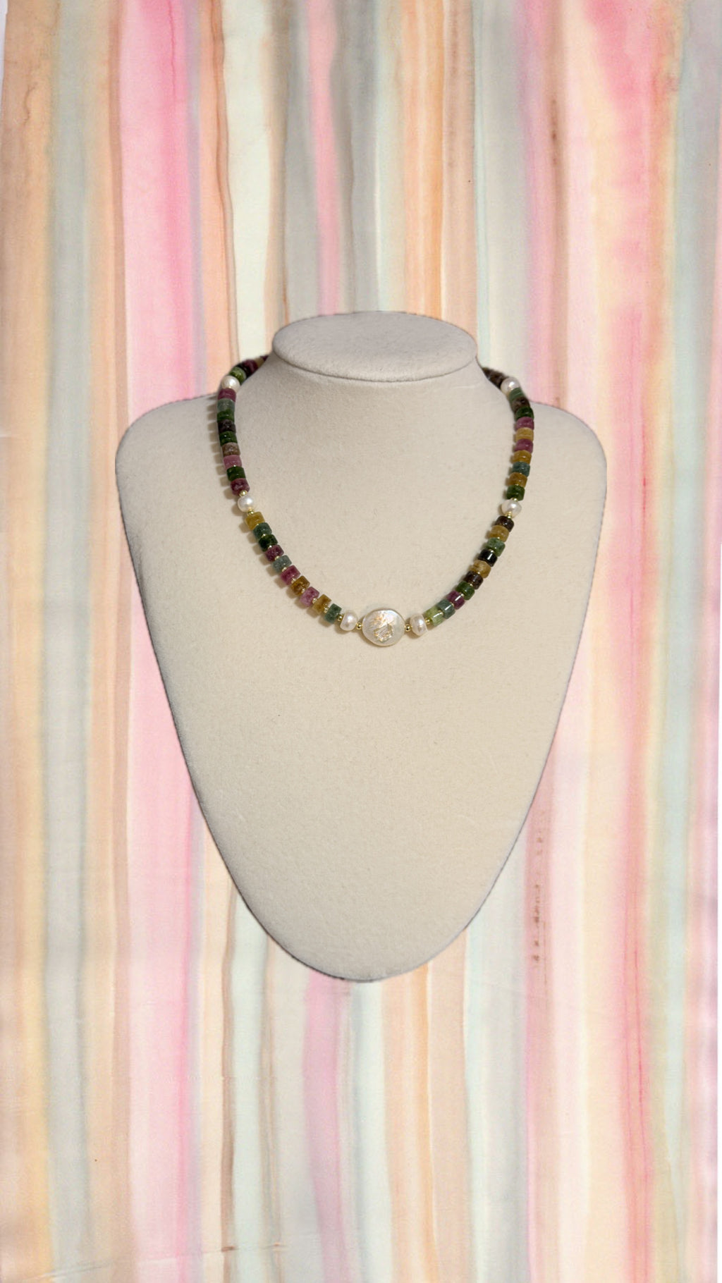 Multicolor Jade Necklace