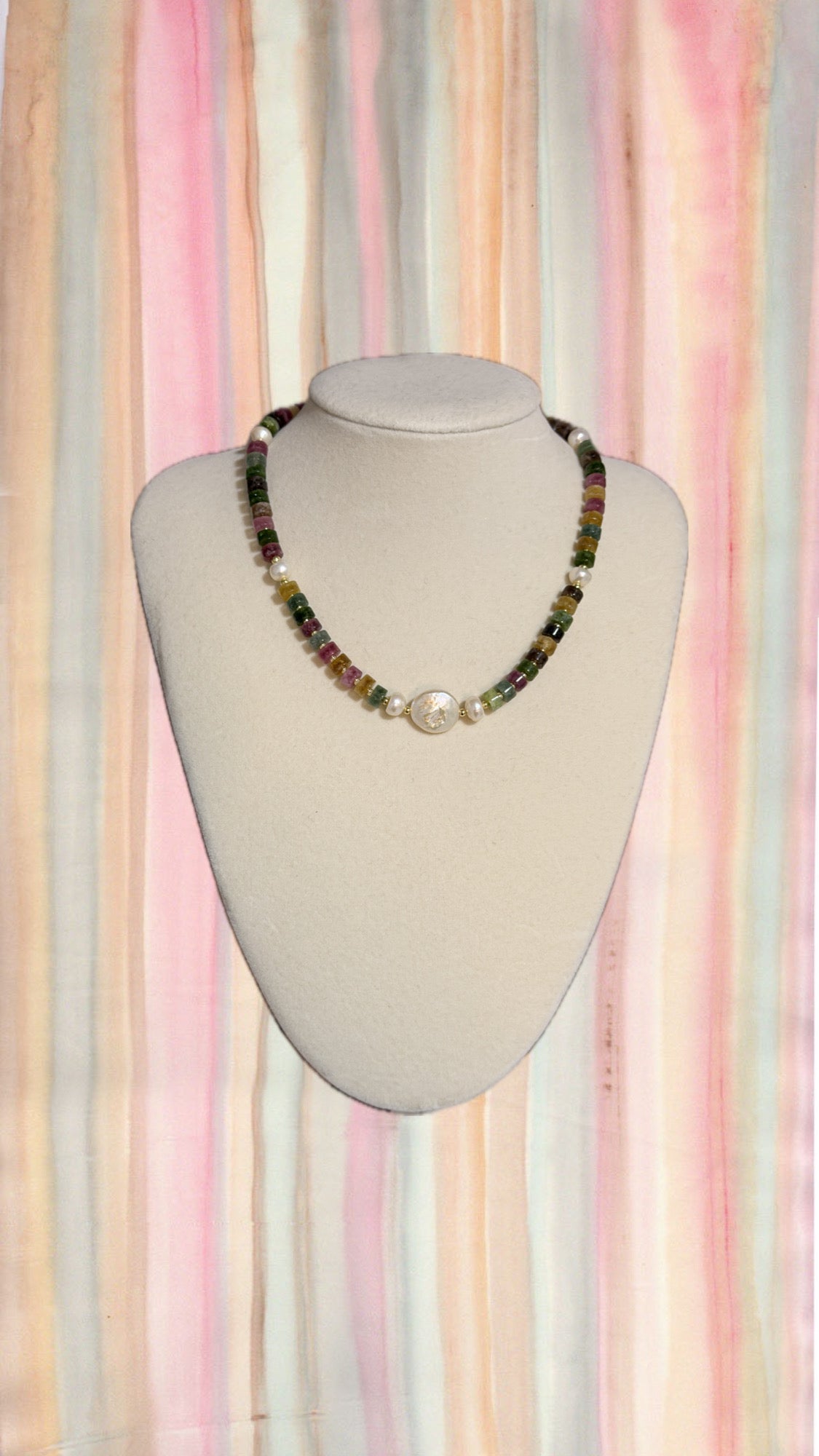 Multicolor Jade Necklace