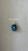 Blue Apatite Pendant