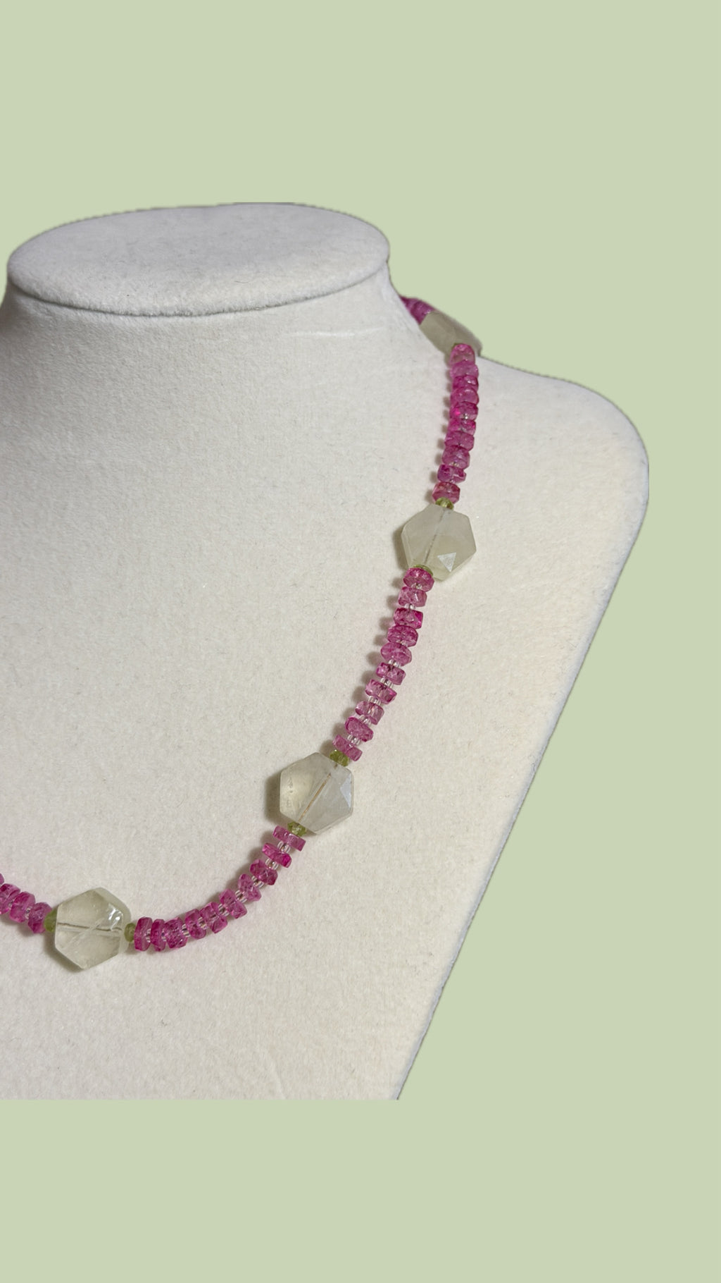 Lemon Pink Necklace