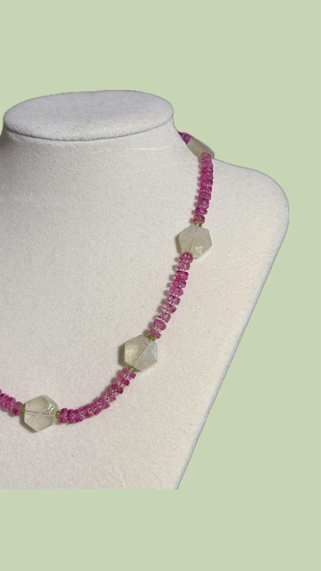 Lemon Pink Necklace