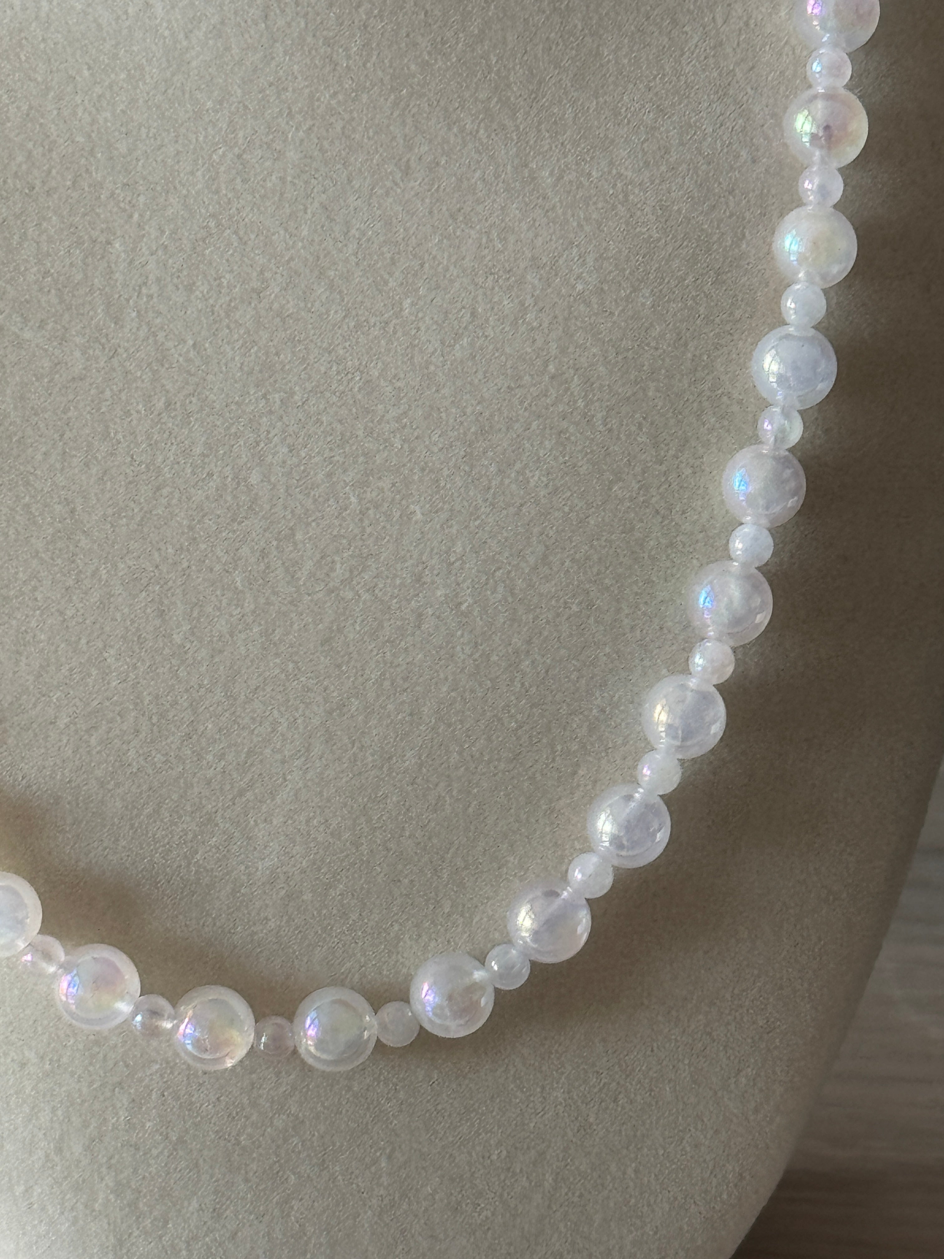 Chrome Rose Quartz Close up