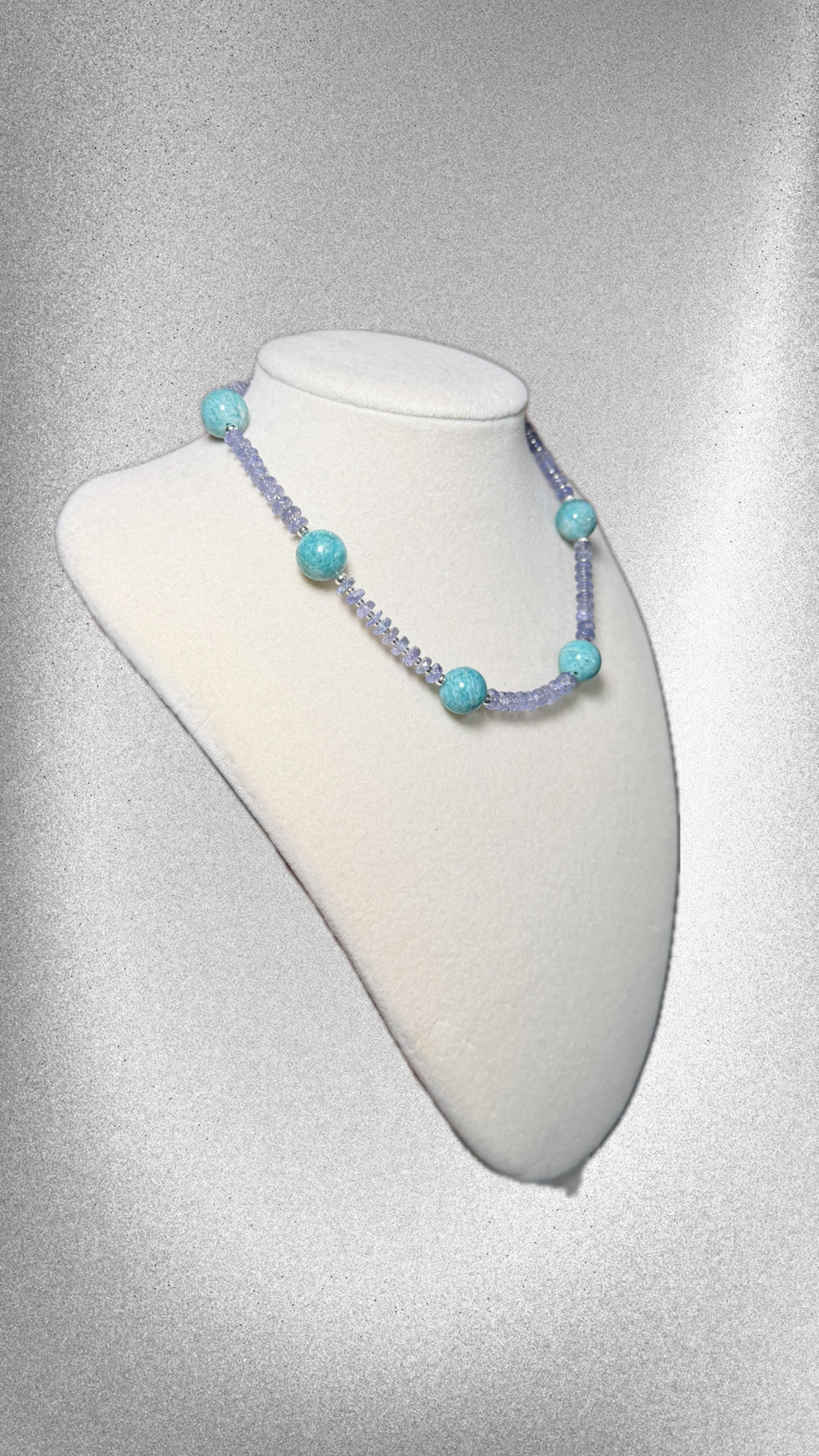 Blue-Tanzanite Necklace