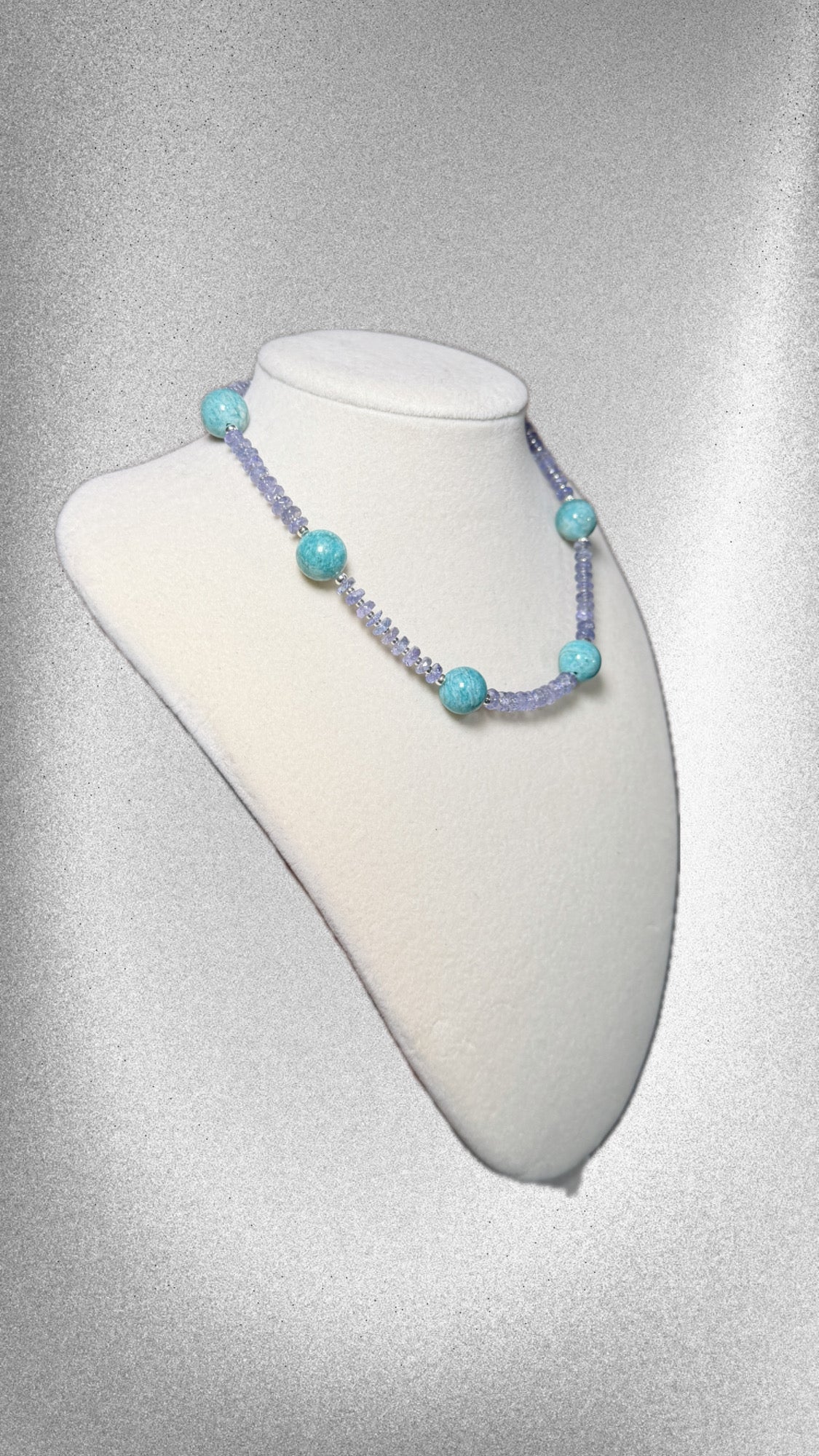 Blue-Tanzanite Necklace