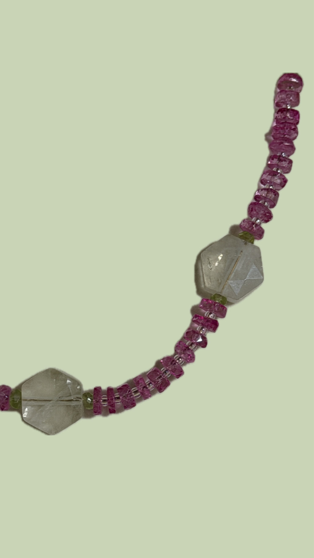 Lemon Pink Necklace