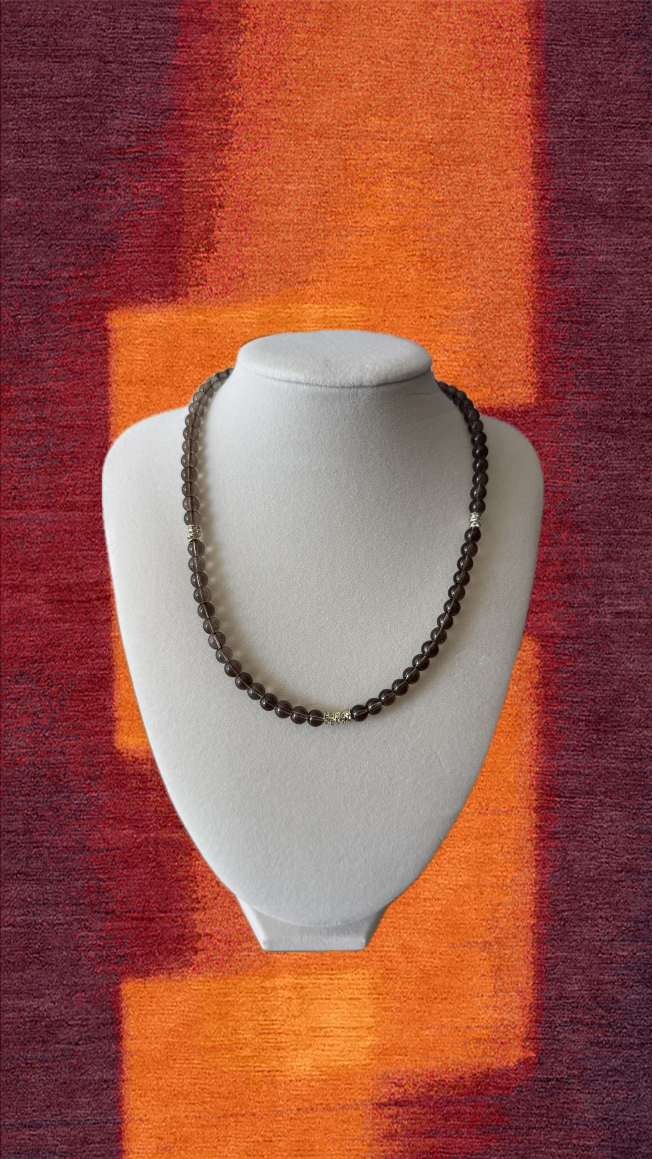 Mini Smokey Quartz Necklace