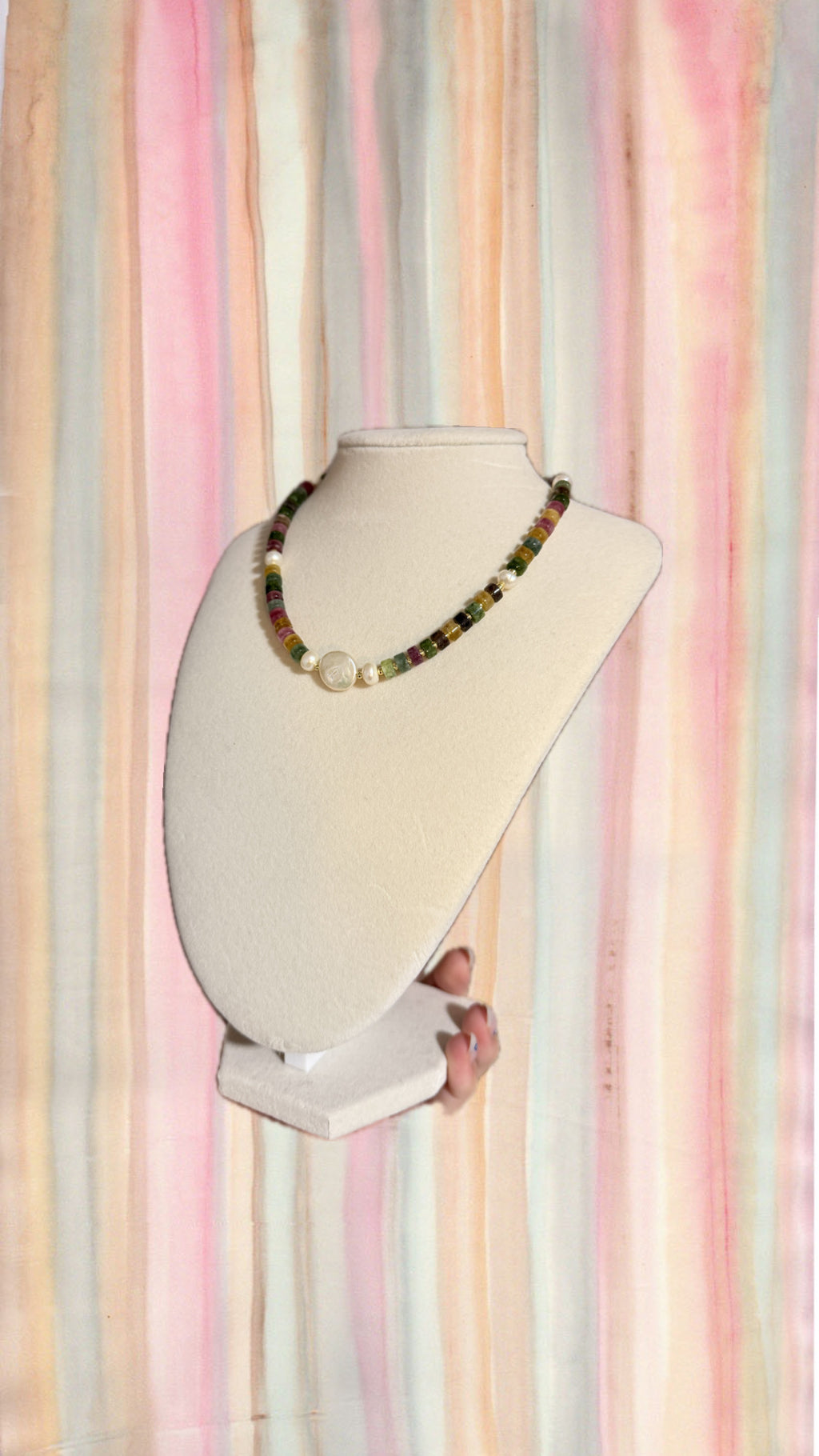 Multicolor Jade Necklace