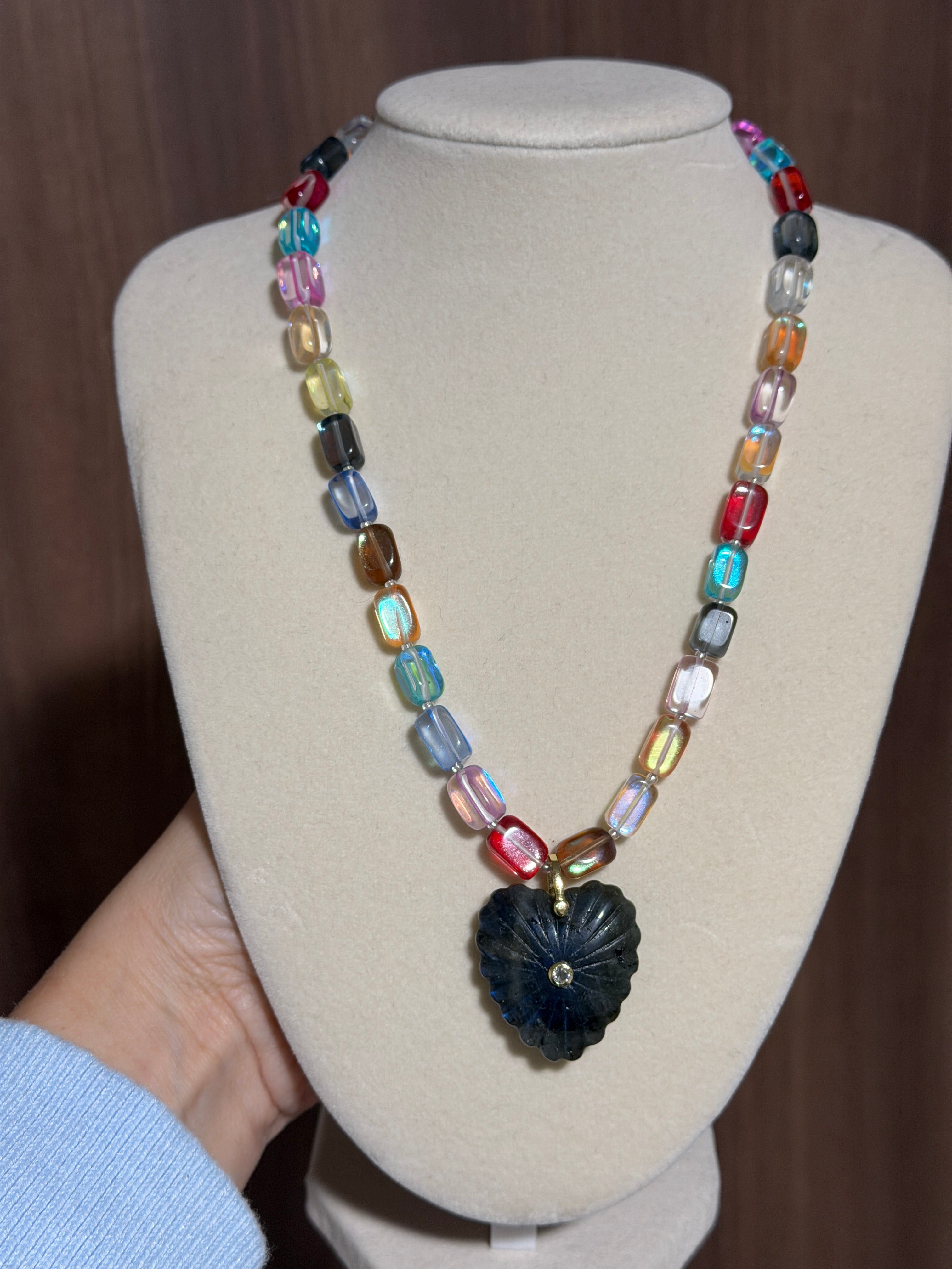 Aura Rainbow necklace