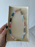 Opalite and Agate Necklace
