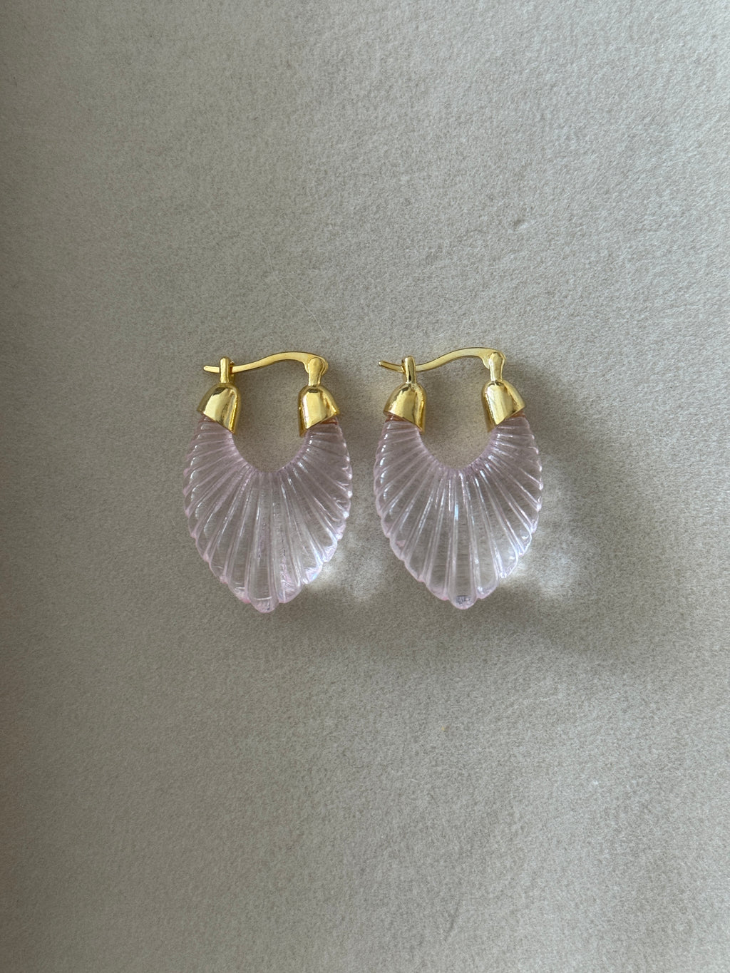 18k Gold Filled Acrylic Earrings