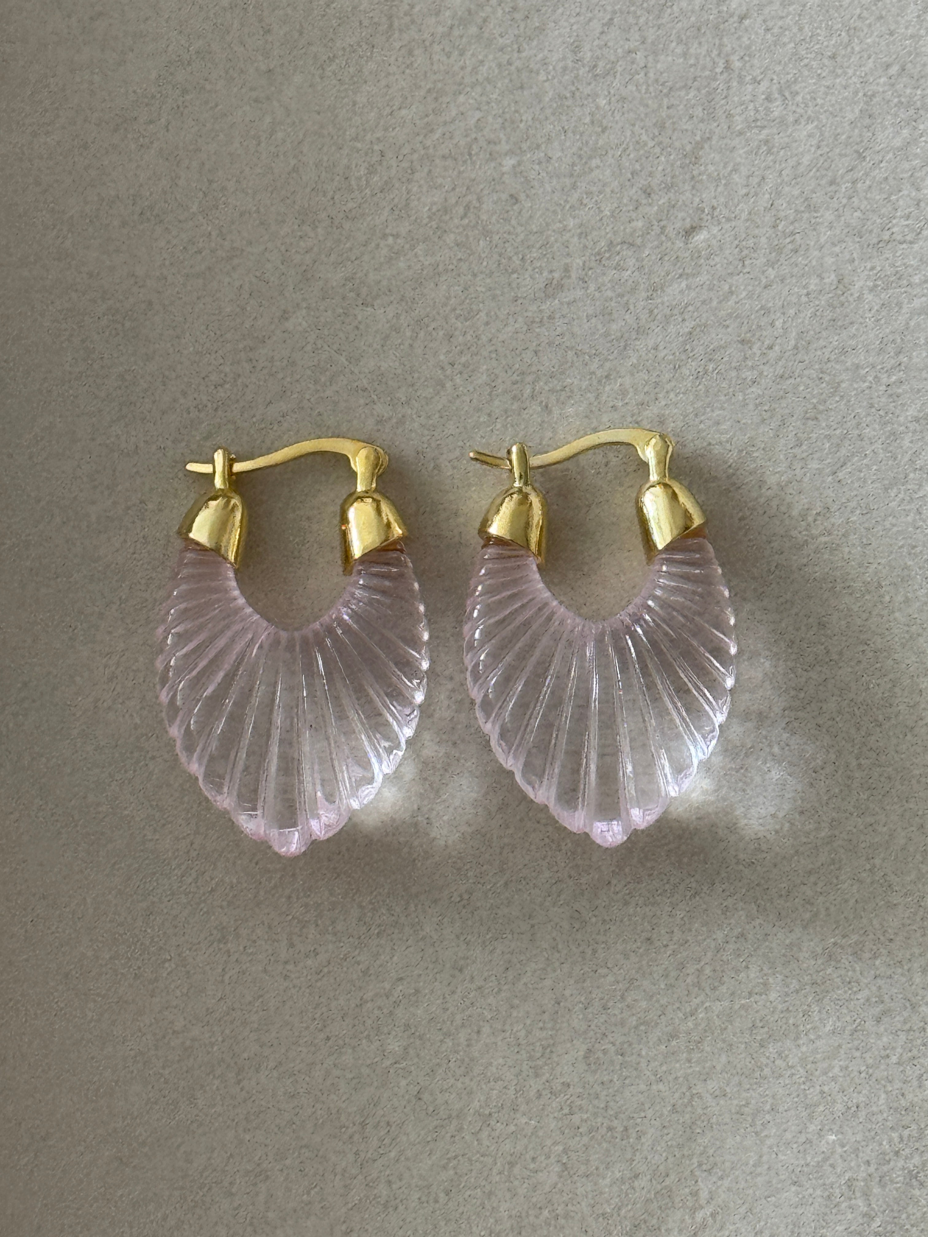 18k Gold Filled Acrylic Earrings