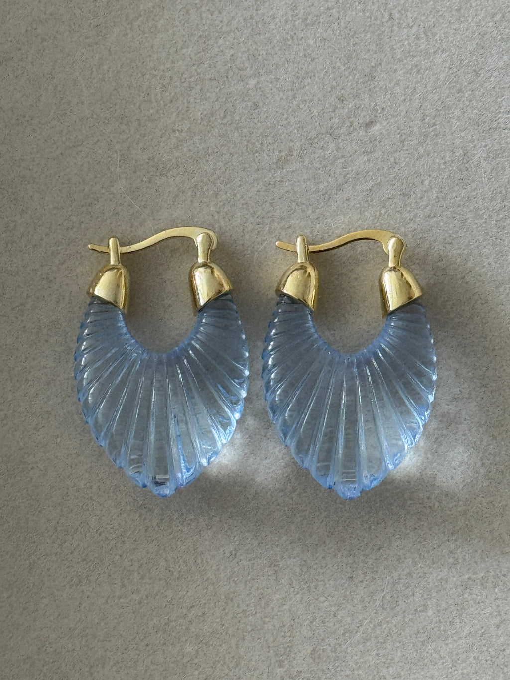 18k Gold Filled Acrylic Earrings