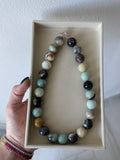 Natural Amazonite Beaded Necklace