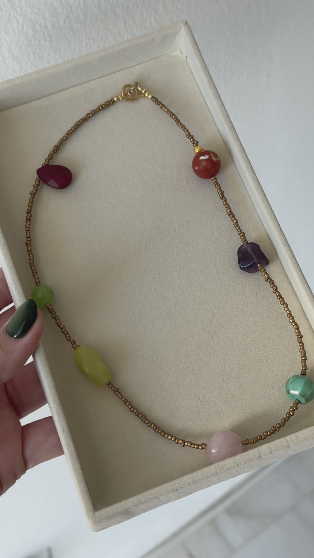 Multi Gem Necklace