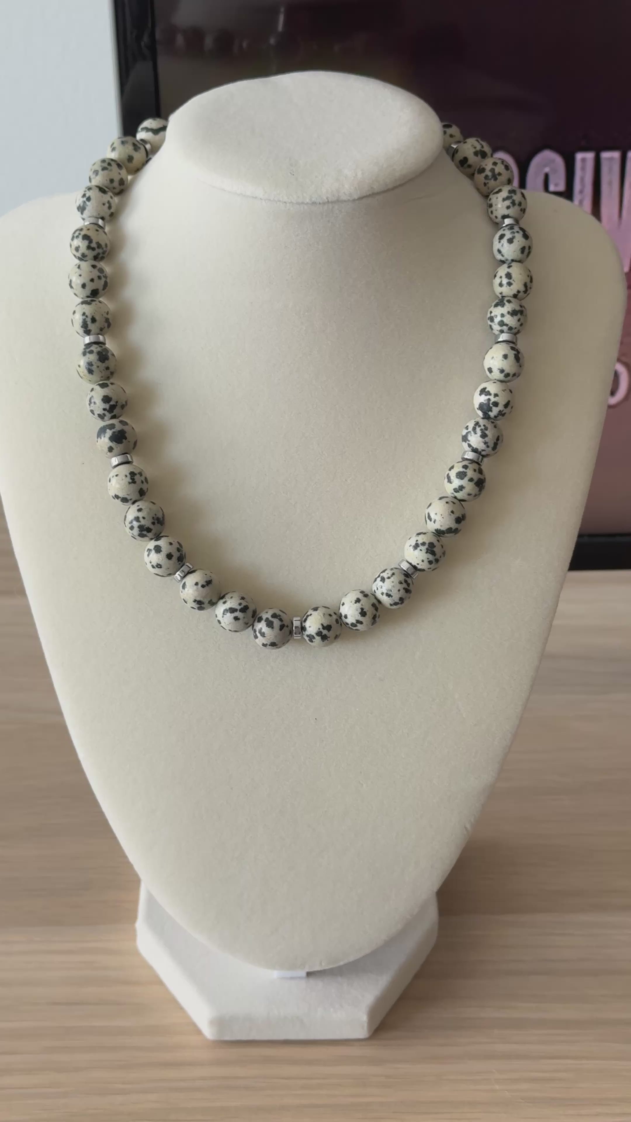 Dalmation Jasper Necklace