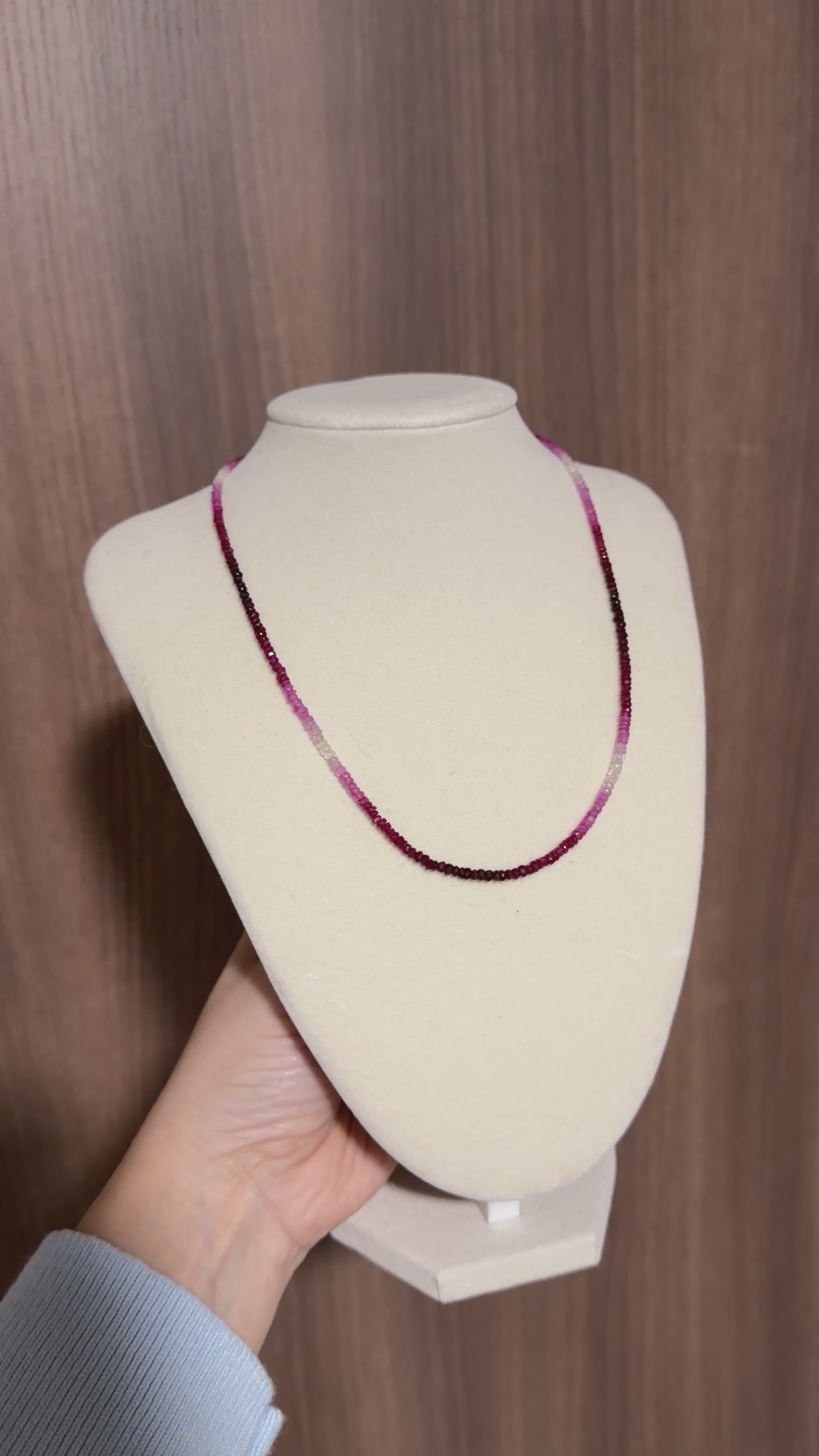 Ómbre Ruby Necklace