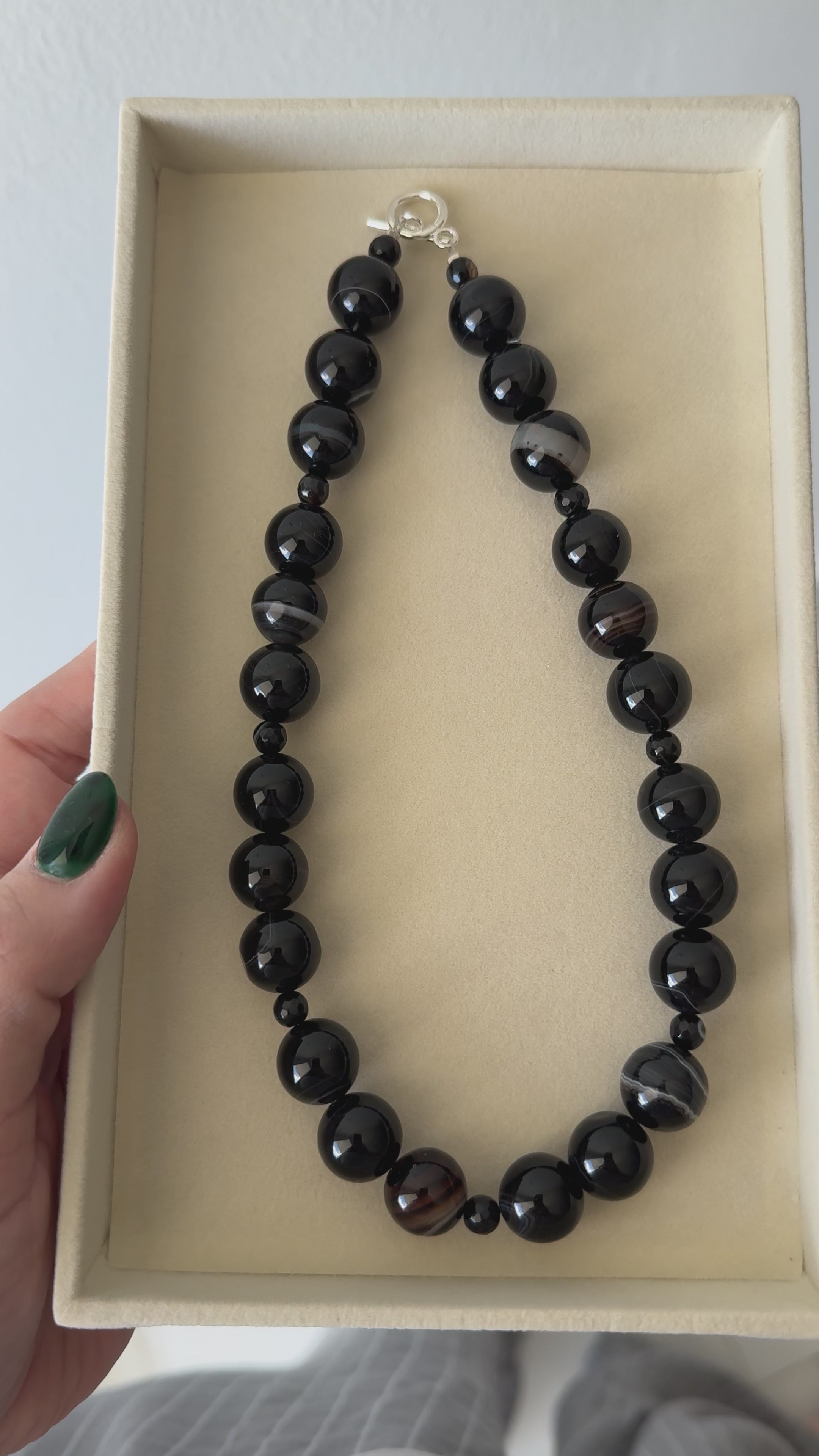 Black Agate Necklace