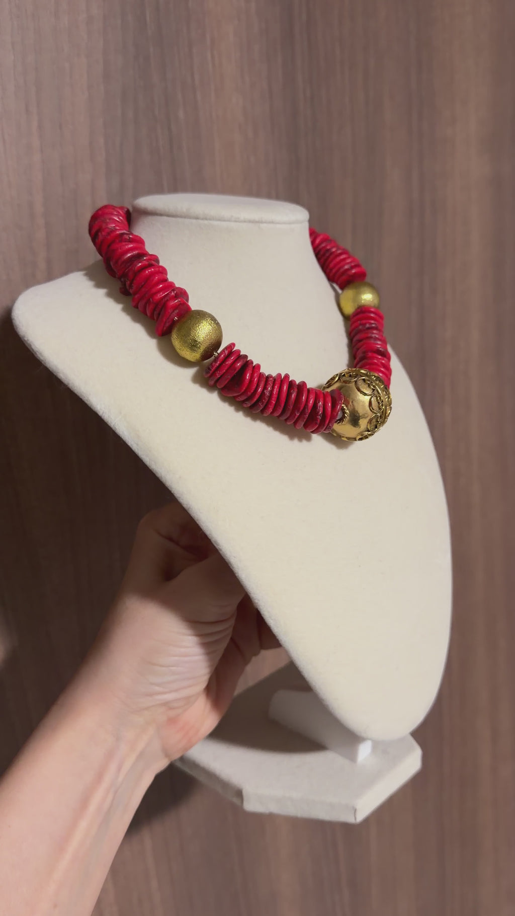 Red Festive Necklace