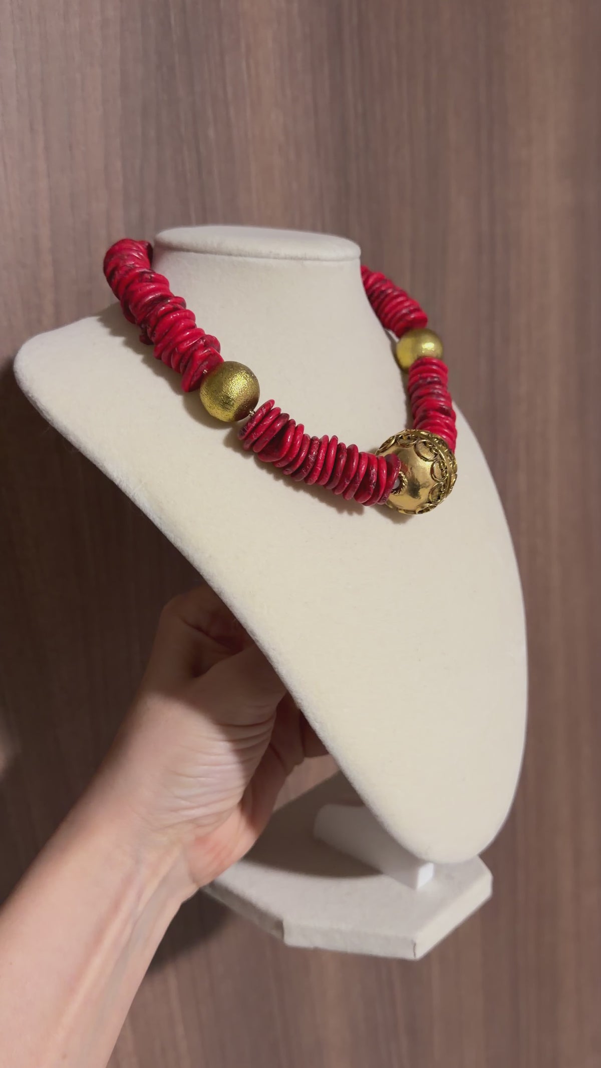 Red Festive Necklace