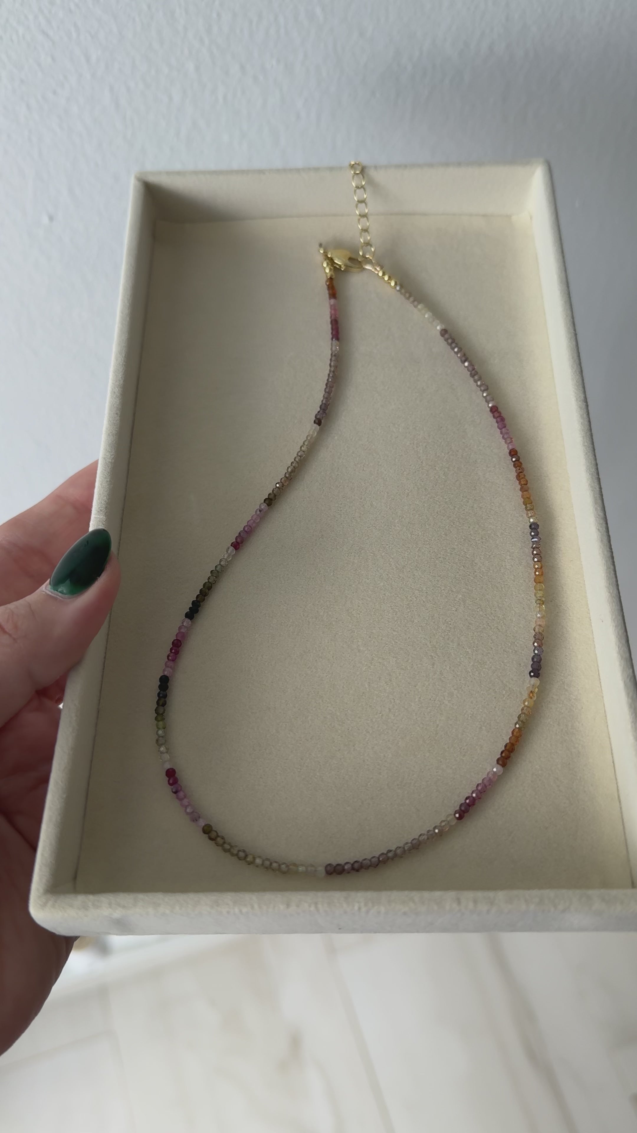 Multi Sapphire Necklace
