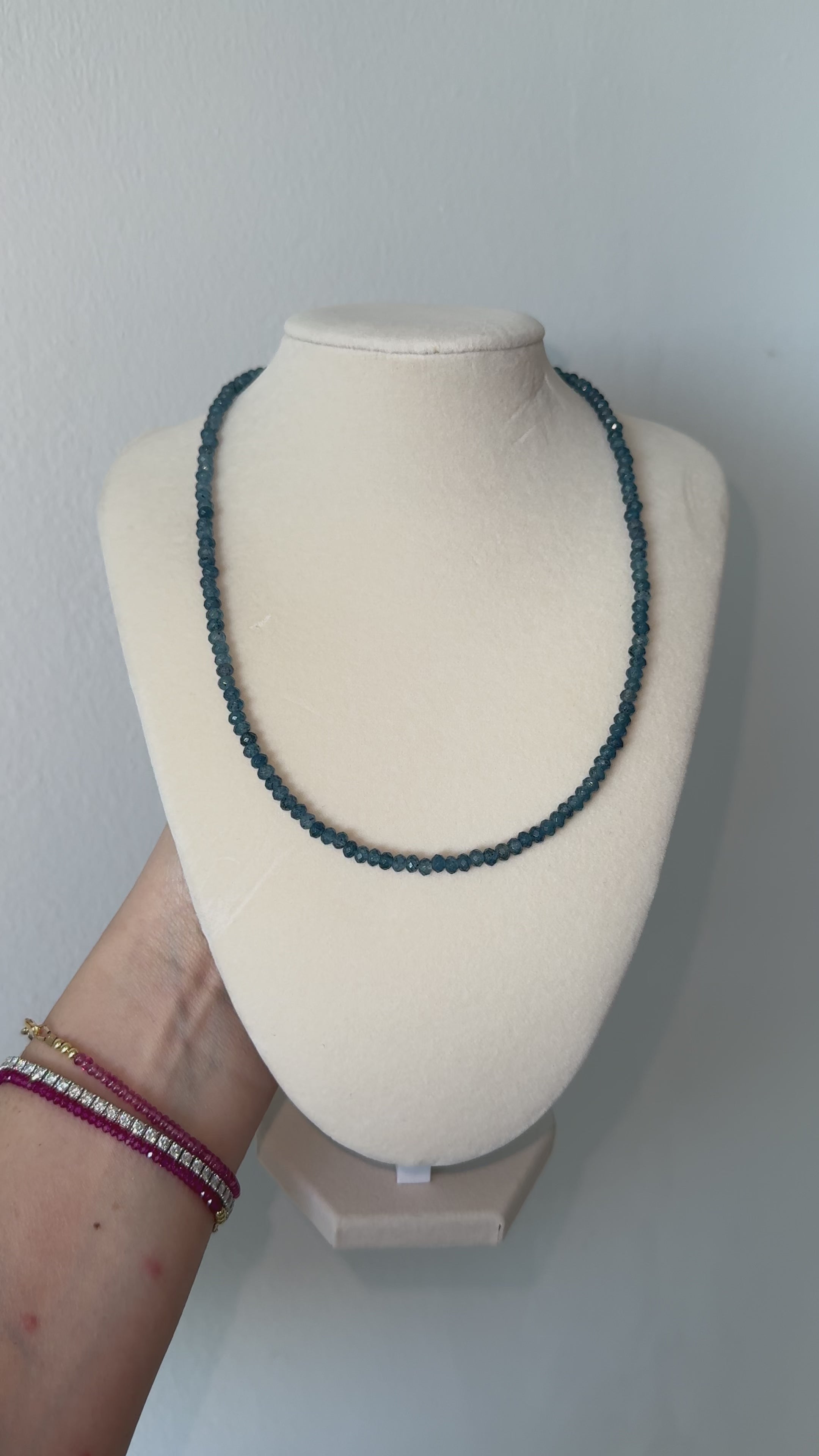 Blue Sapphire Necklace